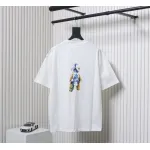 WE11DONE 25SS Spring and Summer New Cute Creative Bear Print Short Sleeve T White