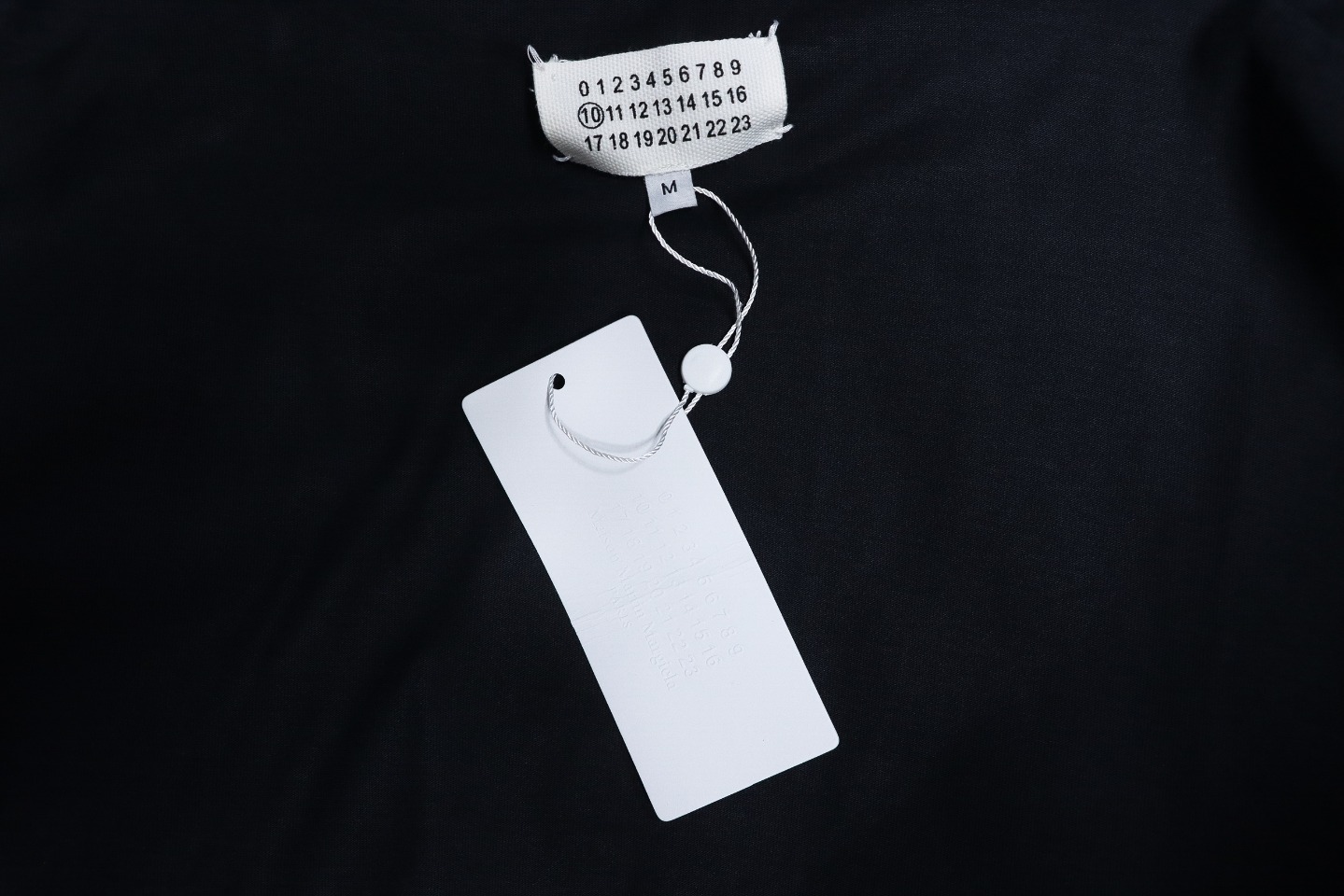 Maison Margiela 24SS Margiela washed embroidered short-sleeved T-shirt Grey