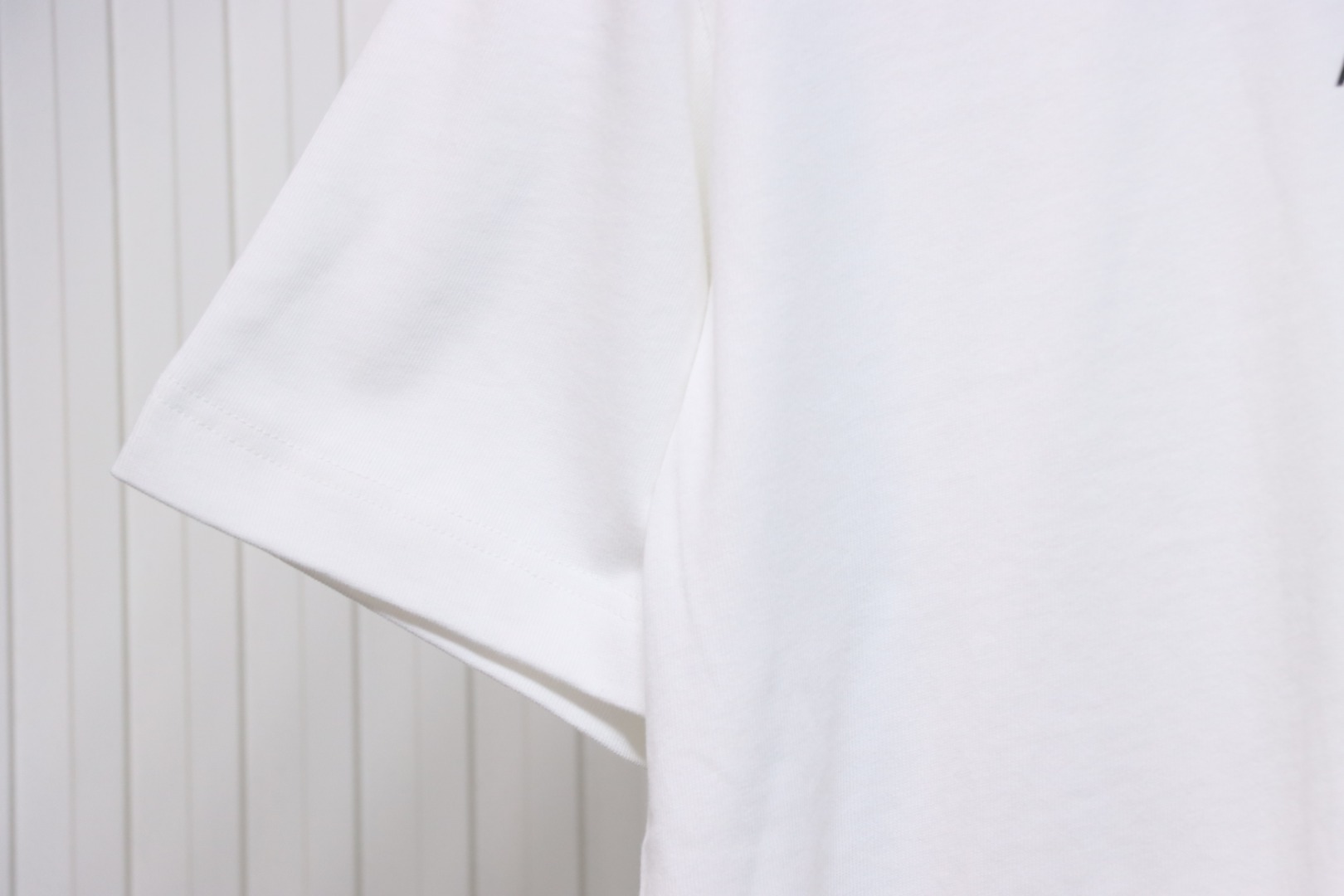 Acne Studios 24ss Small Letter Printed Short Sleeve White