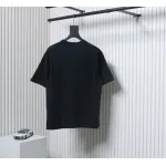 Acne Studios 25SS Lettering Embroidered Short Sleeve T-Shirt Black