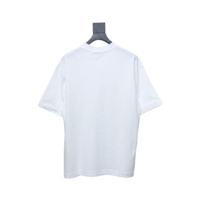 Acne Studios 25SS Lettering Embroidered Short Sleeve T-Shirt White 02
