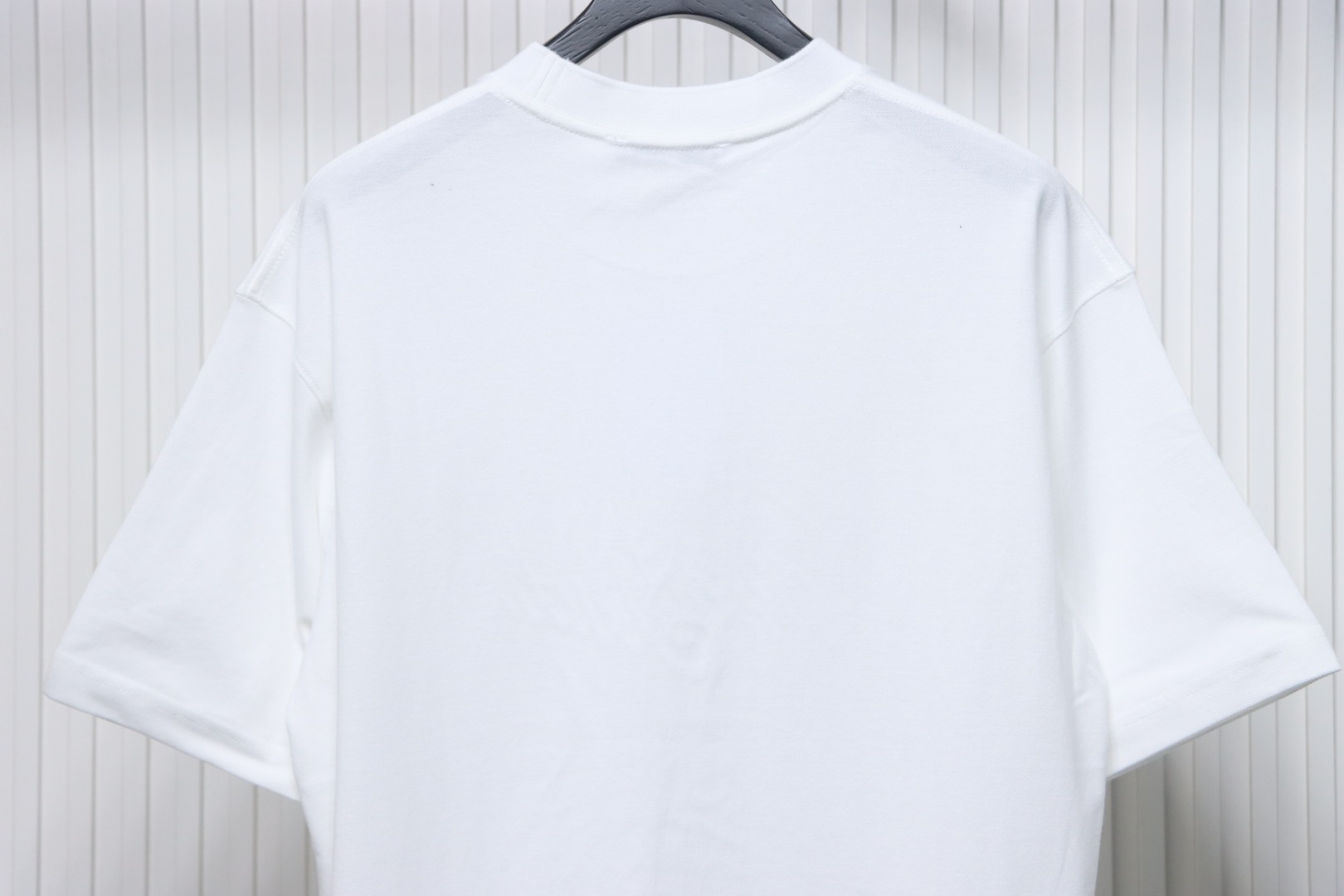 Acne Studios 25SS Lettering Embroidered Short Sleeve T-Shirt White