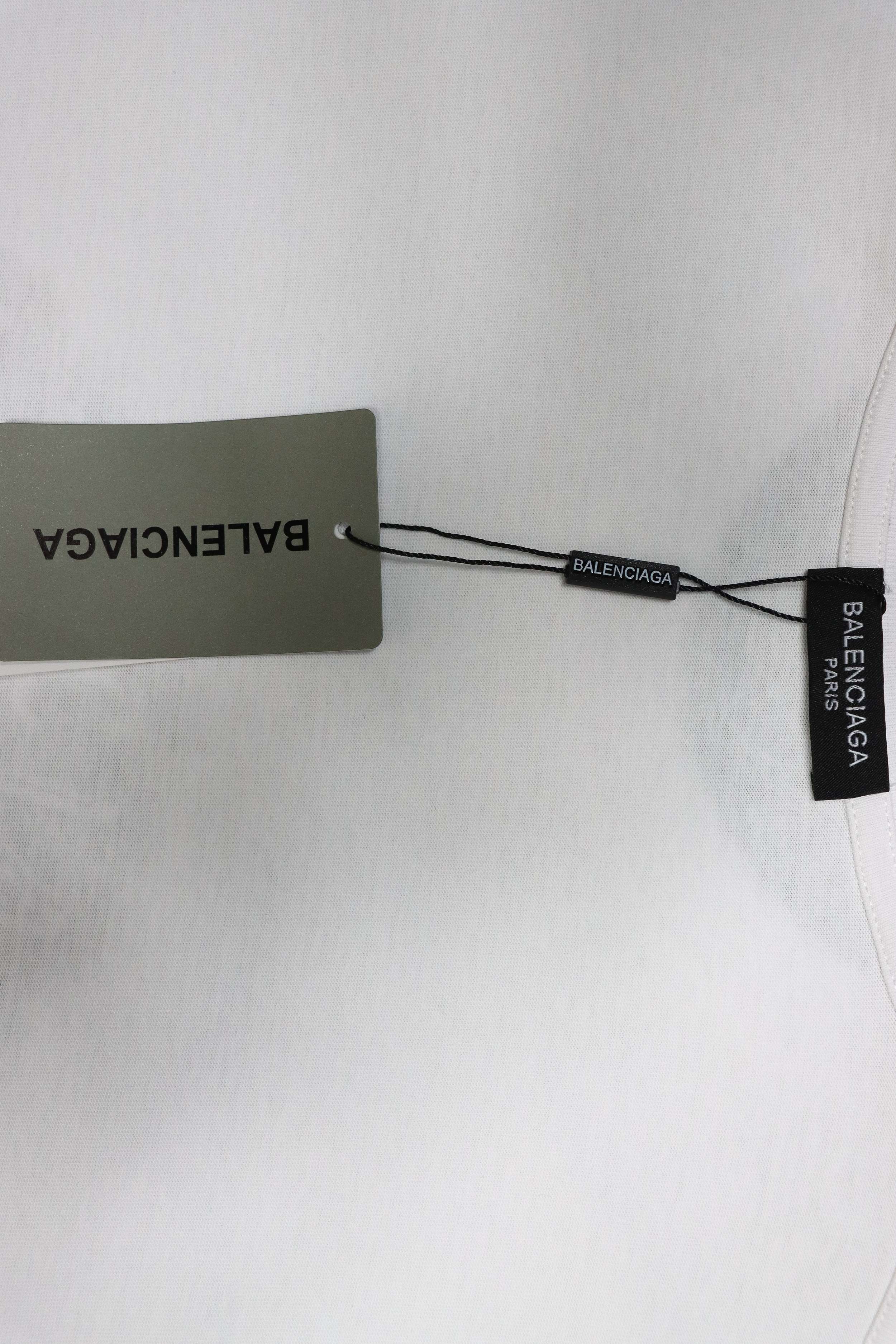 Balenciaga 24ss 3D letter print short sleeves