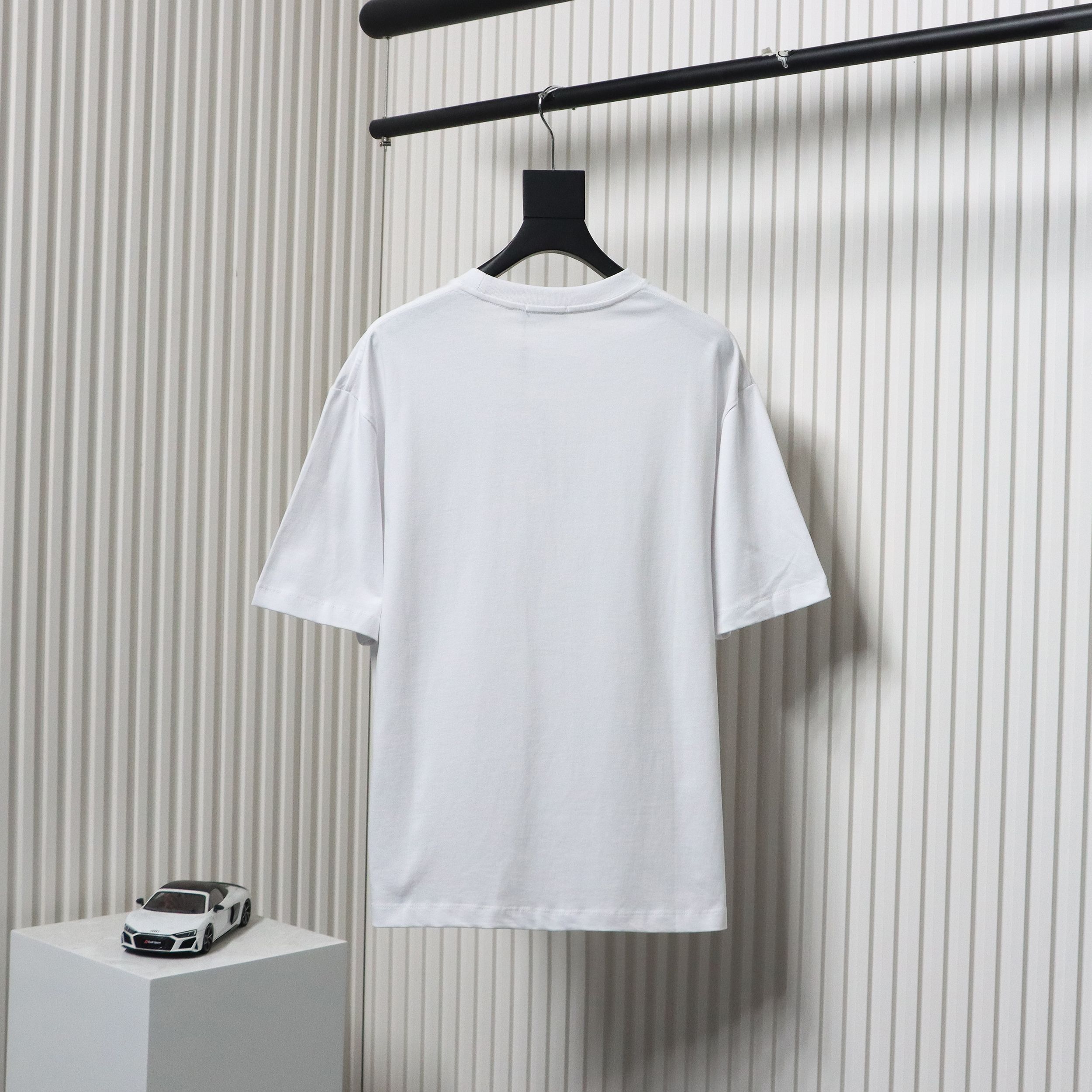 Balenciaga 24ss 3D letter print short sleeves