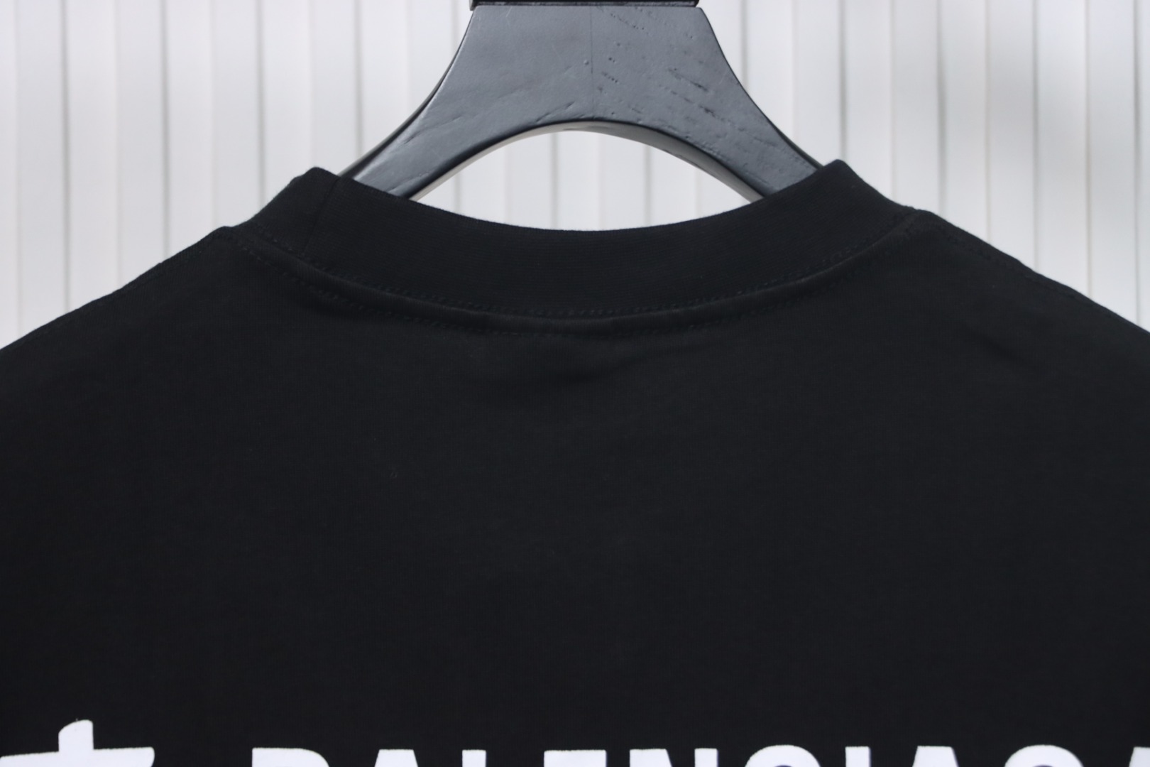 Balenciaga 24ss Alipay Co-branded Printed T-shirt Black