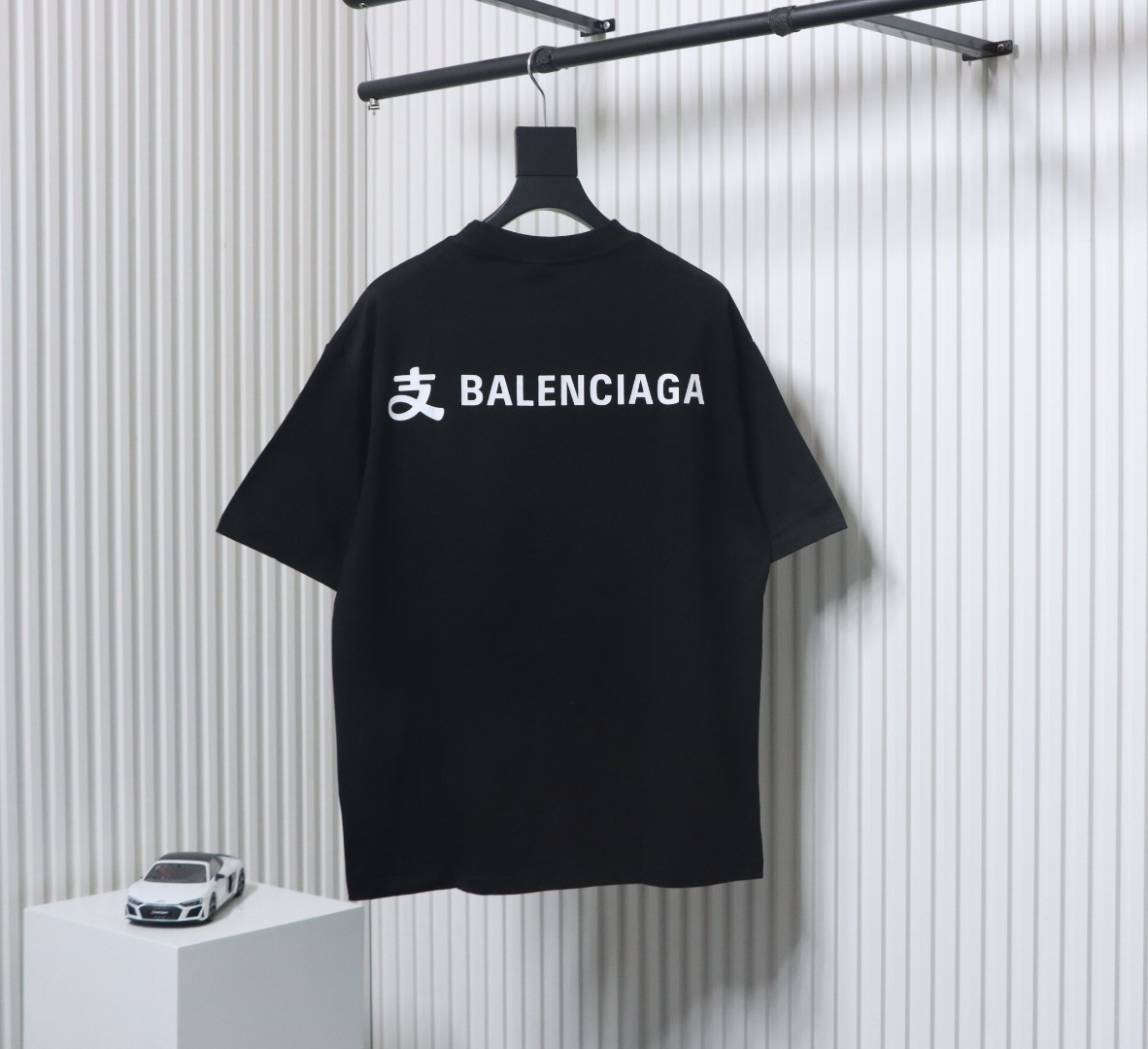 Balenciaga 24ss Alipay Co-branded Printed T-shirt Black