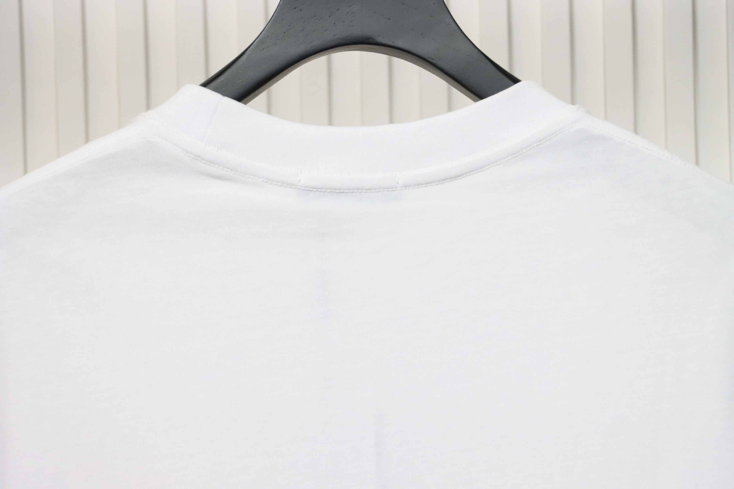 Balenciaga 24ss colorful letter logo foam print short sleeves