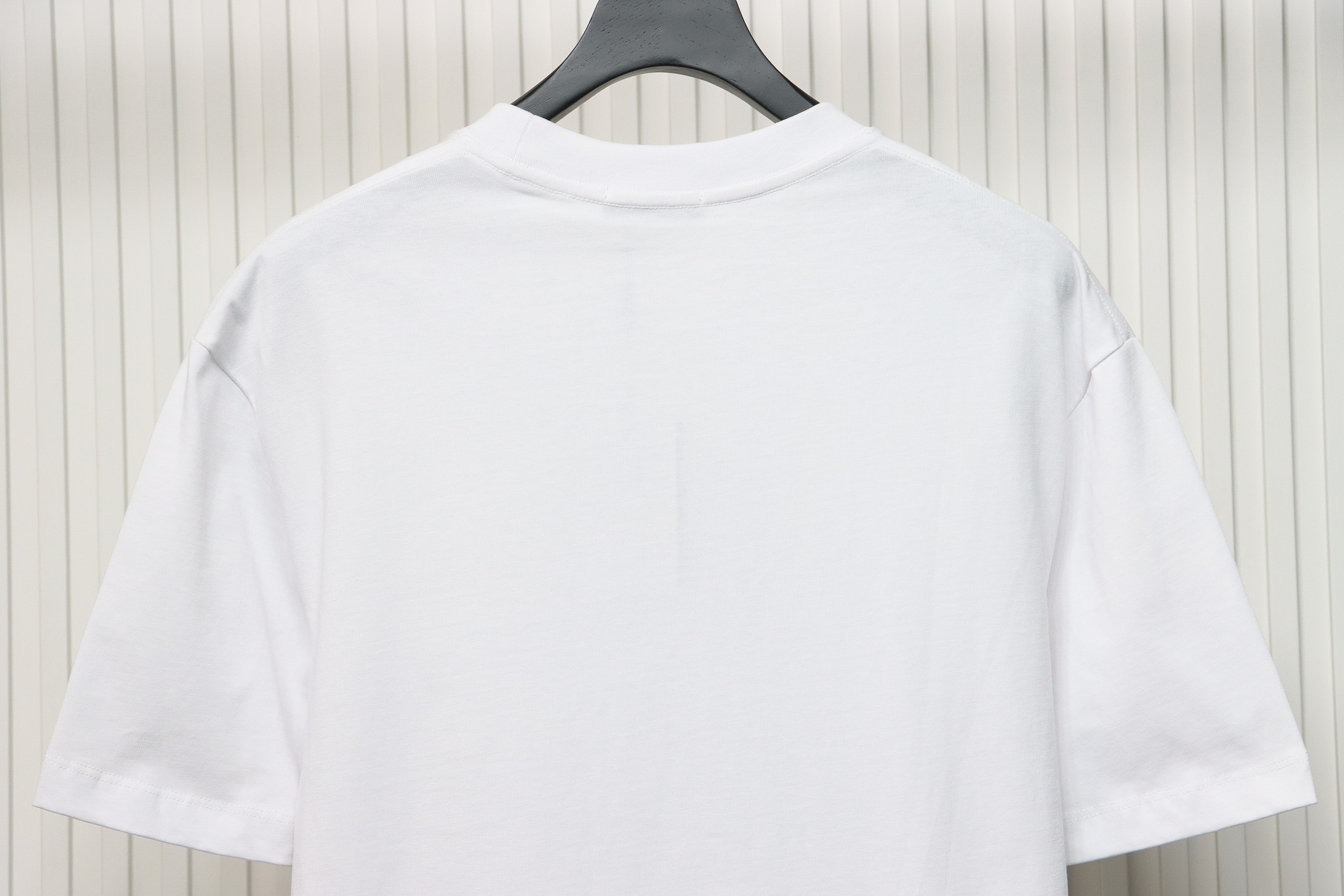 Balenciaga 24ss colorful letter logo foam print short sleeves