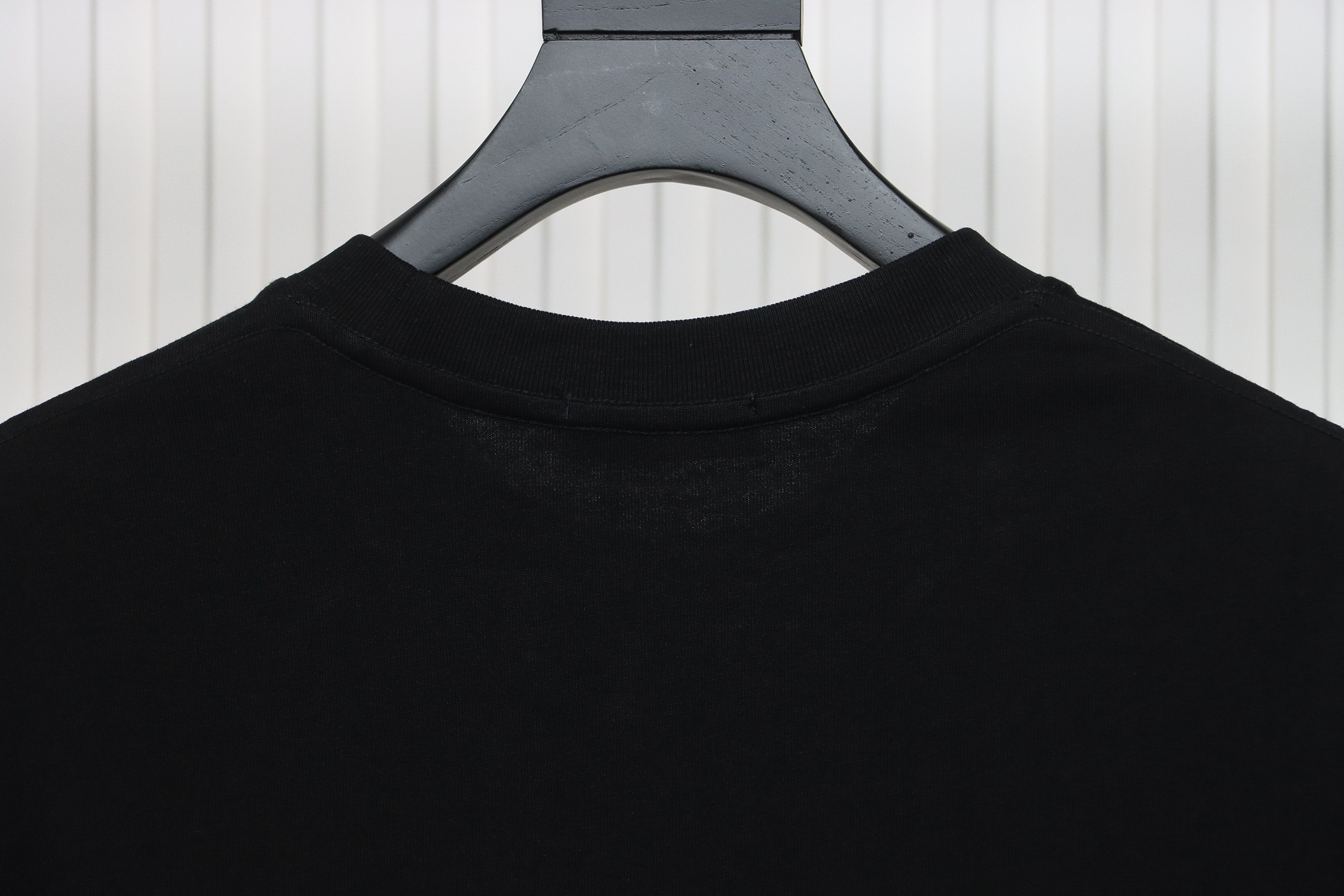 Balenciaga 24ss Double B No Passing Printed Short Sleeve Black