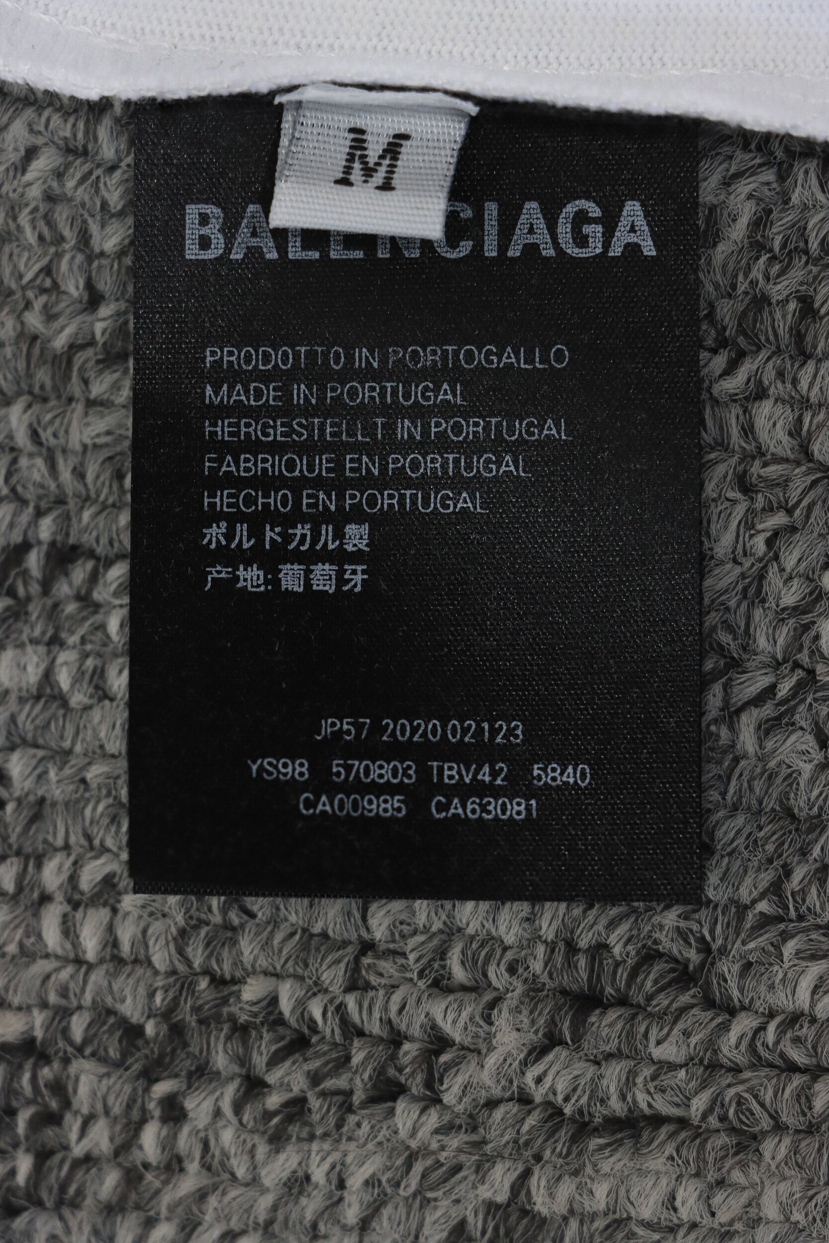 Balenciaga 24ss Double B No Passing Printed Short Sleeve White