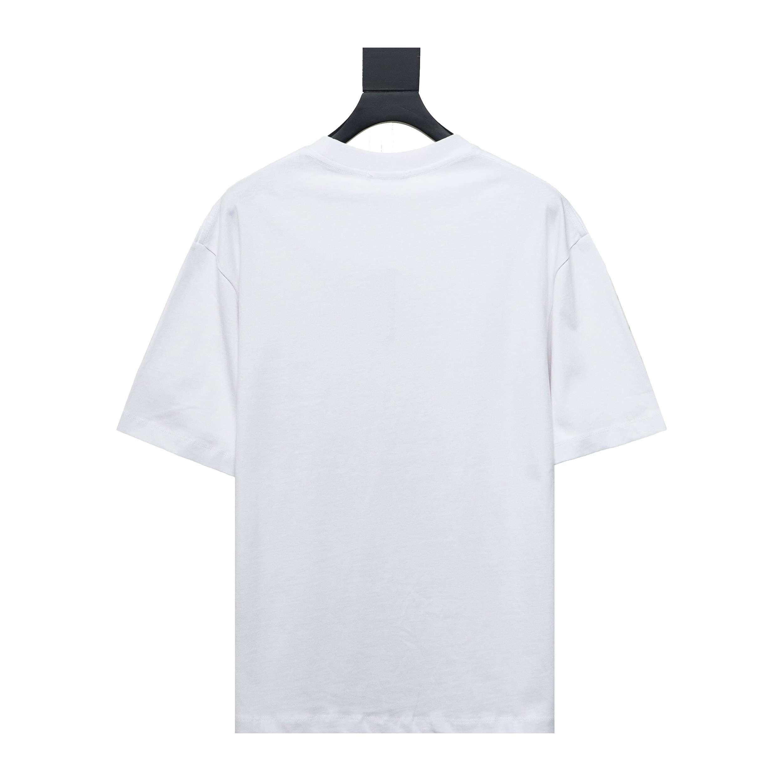 Balenciaga 24ss Double B No Passing Printed Short Sleeve White