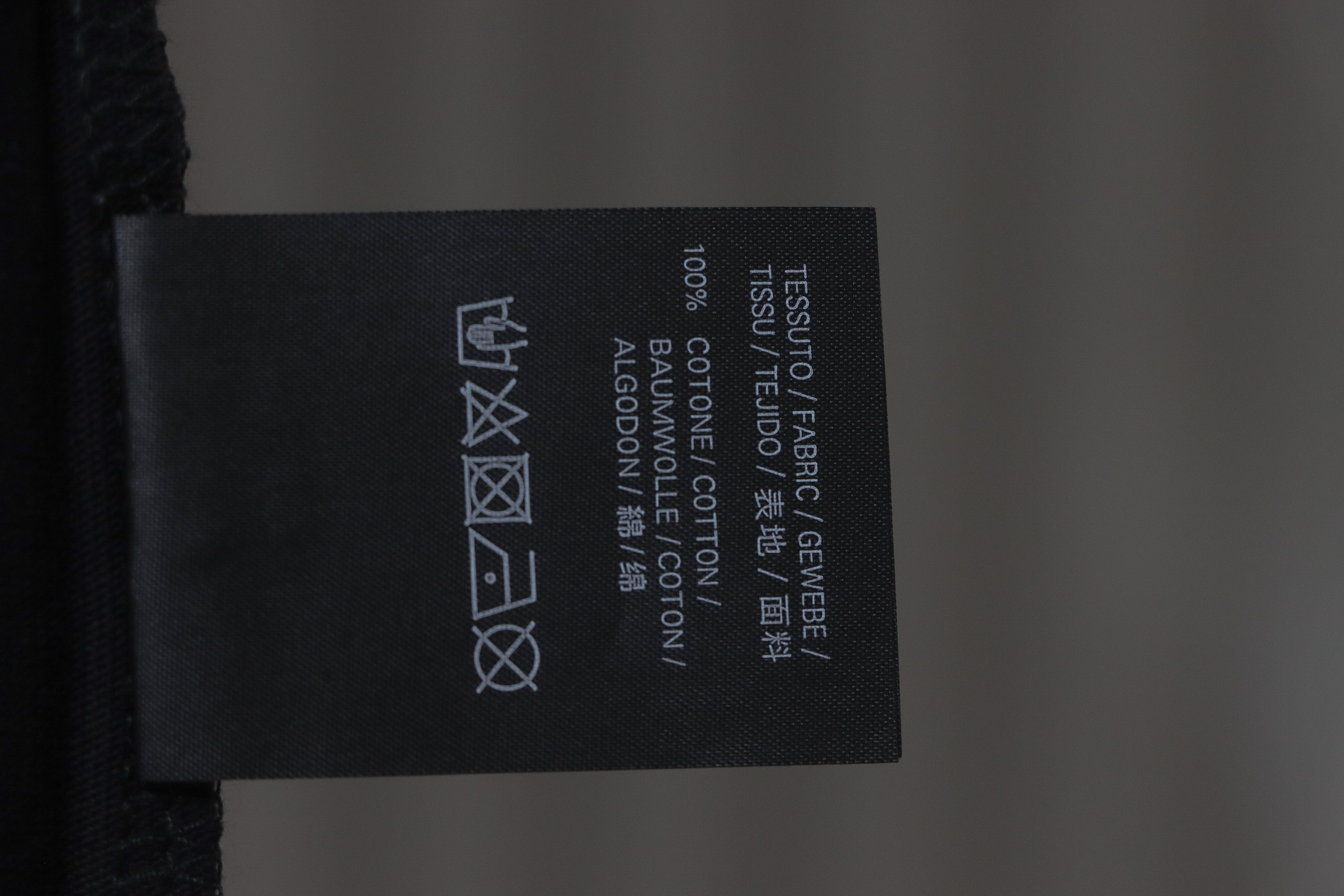 Balenciaga 24ss letter logo print short sleeve black