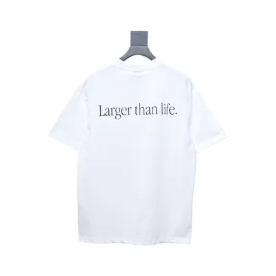 Balenciaga 25ss bag print short sleeve white 02