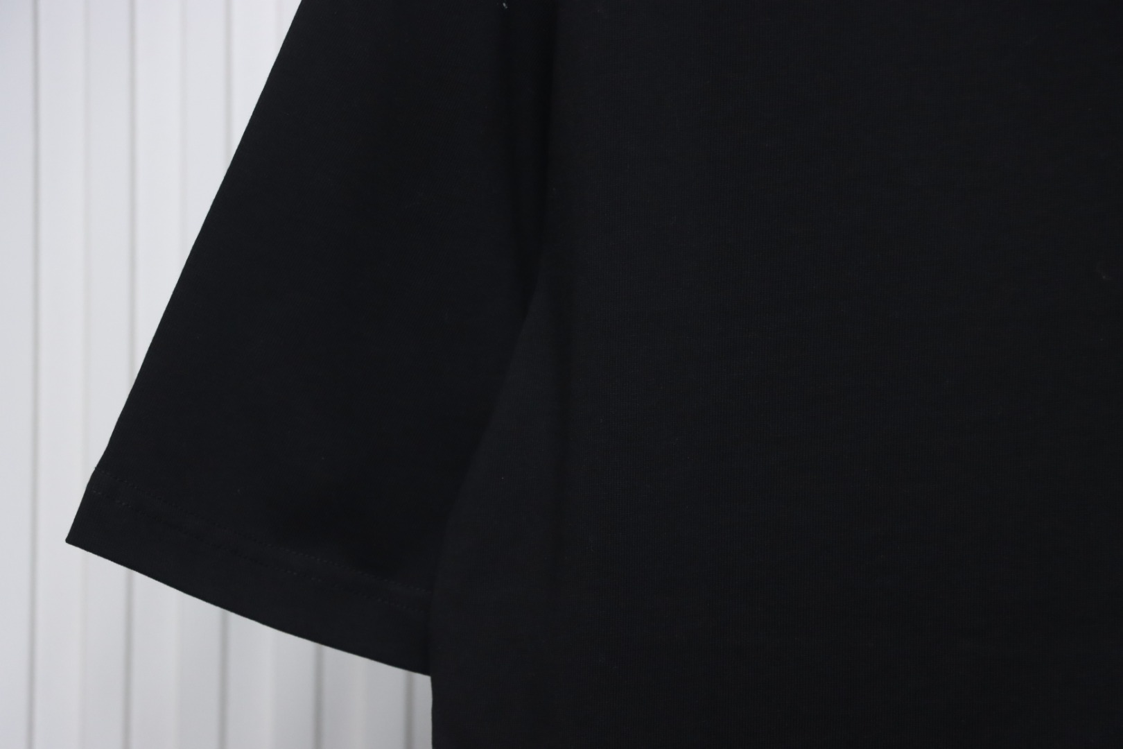 Balenciaga 25ss Double B towel embroidered short sleeve black