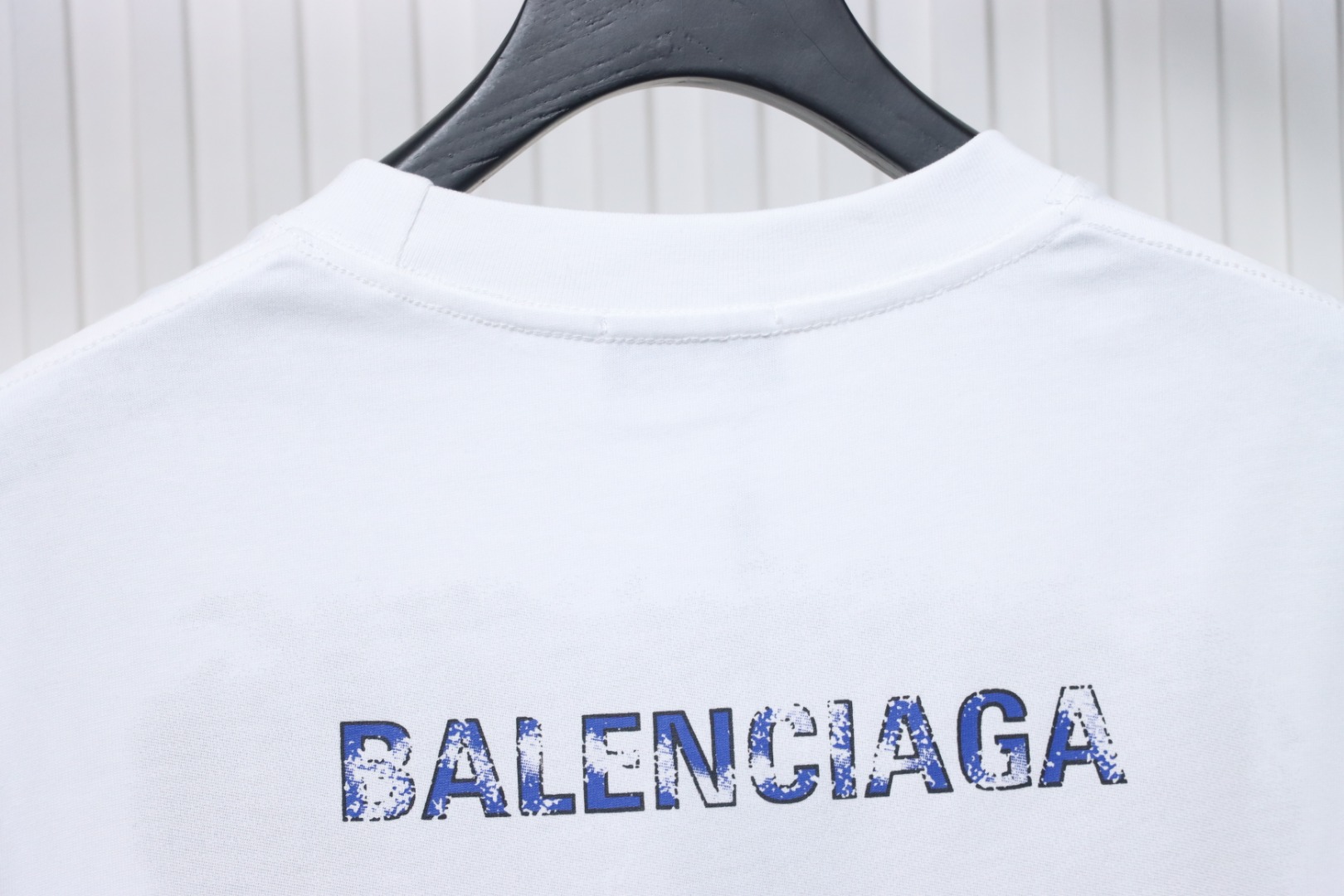 Balenciaga 25ss mottled back short sleeves White