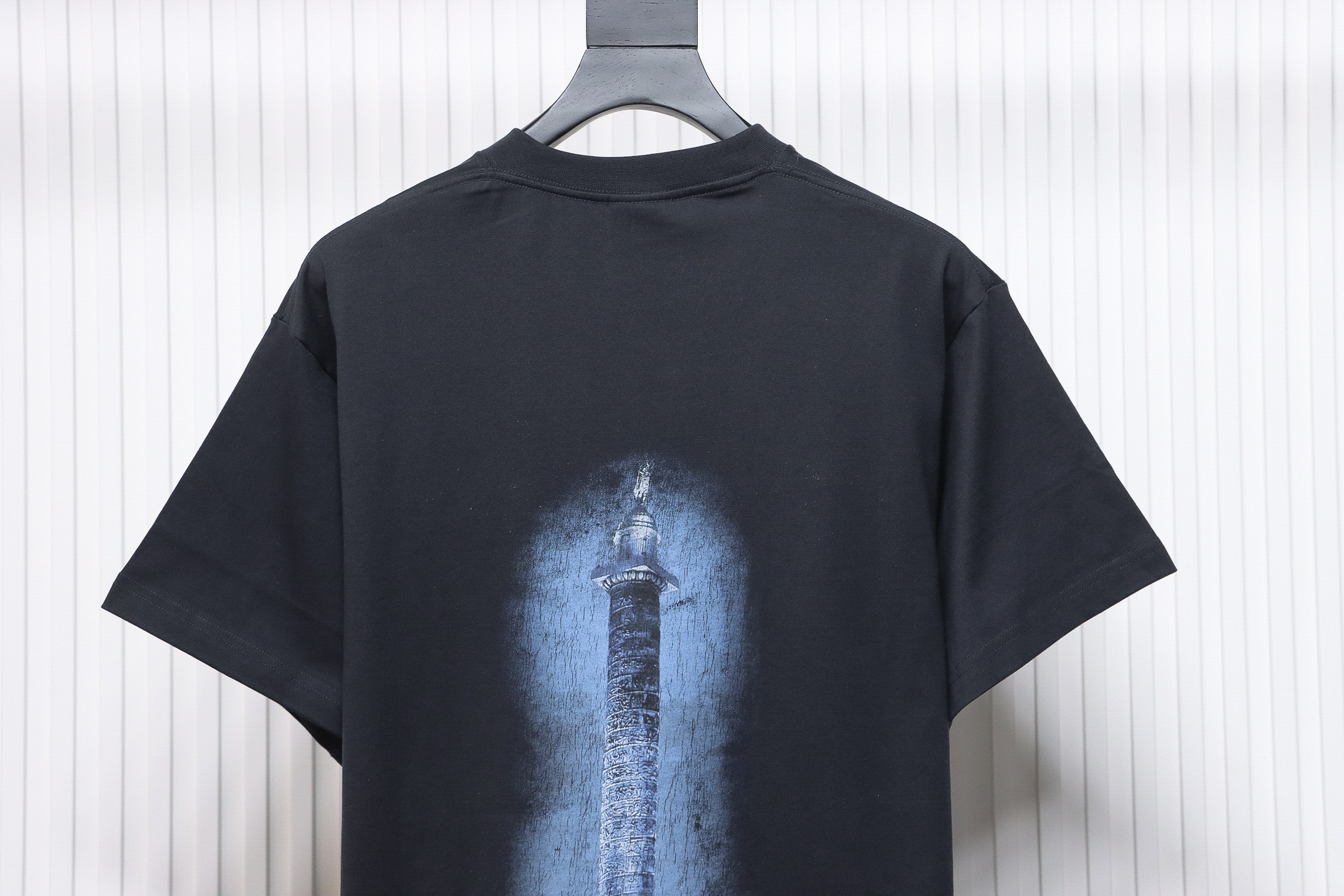 Balenciaga & VOGUE Paris joint lighthouse print short sleeves