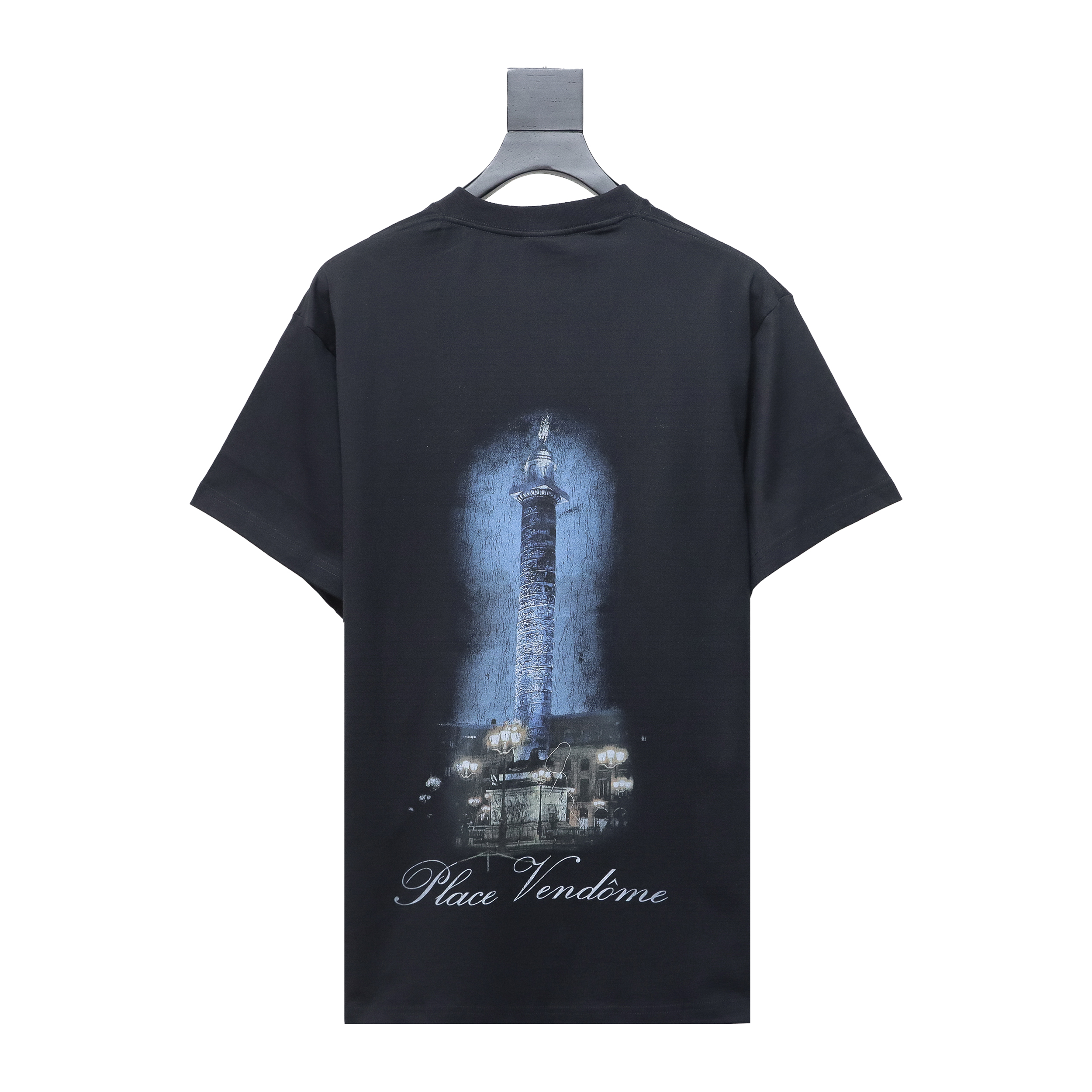 Balenciaga & VOGUE Paris joint lighthouse print short sleeves