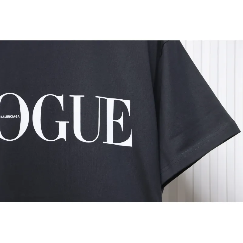Balenciaga & VOGUE Paris joint lighthouse print short sleeves