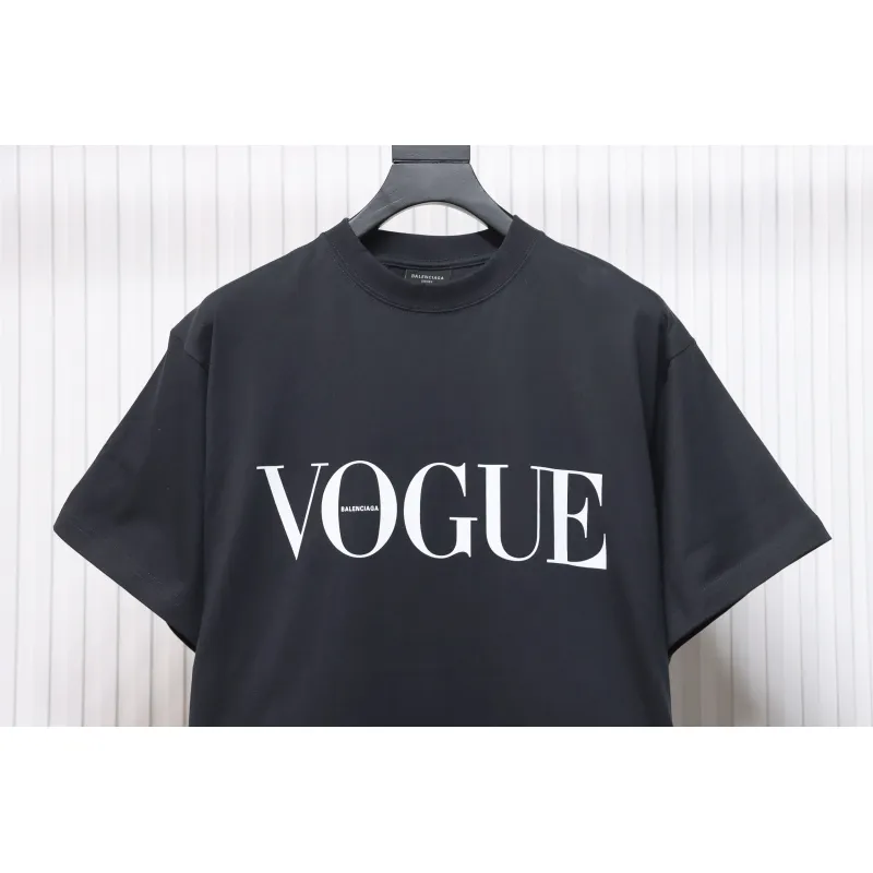 Balenciaga & VOGUE Paris joint lighthouse print short sleeves