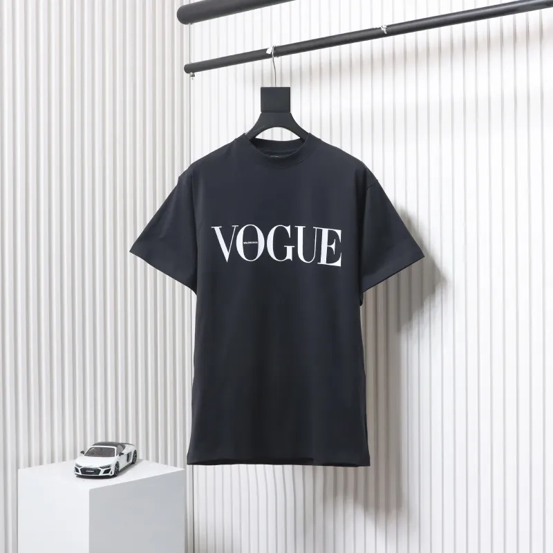 Balenciaga & VOGUE Paris joint lighthouse print short sleeves