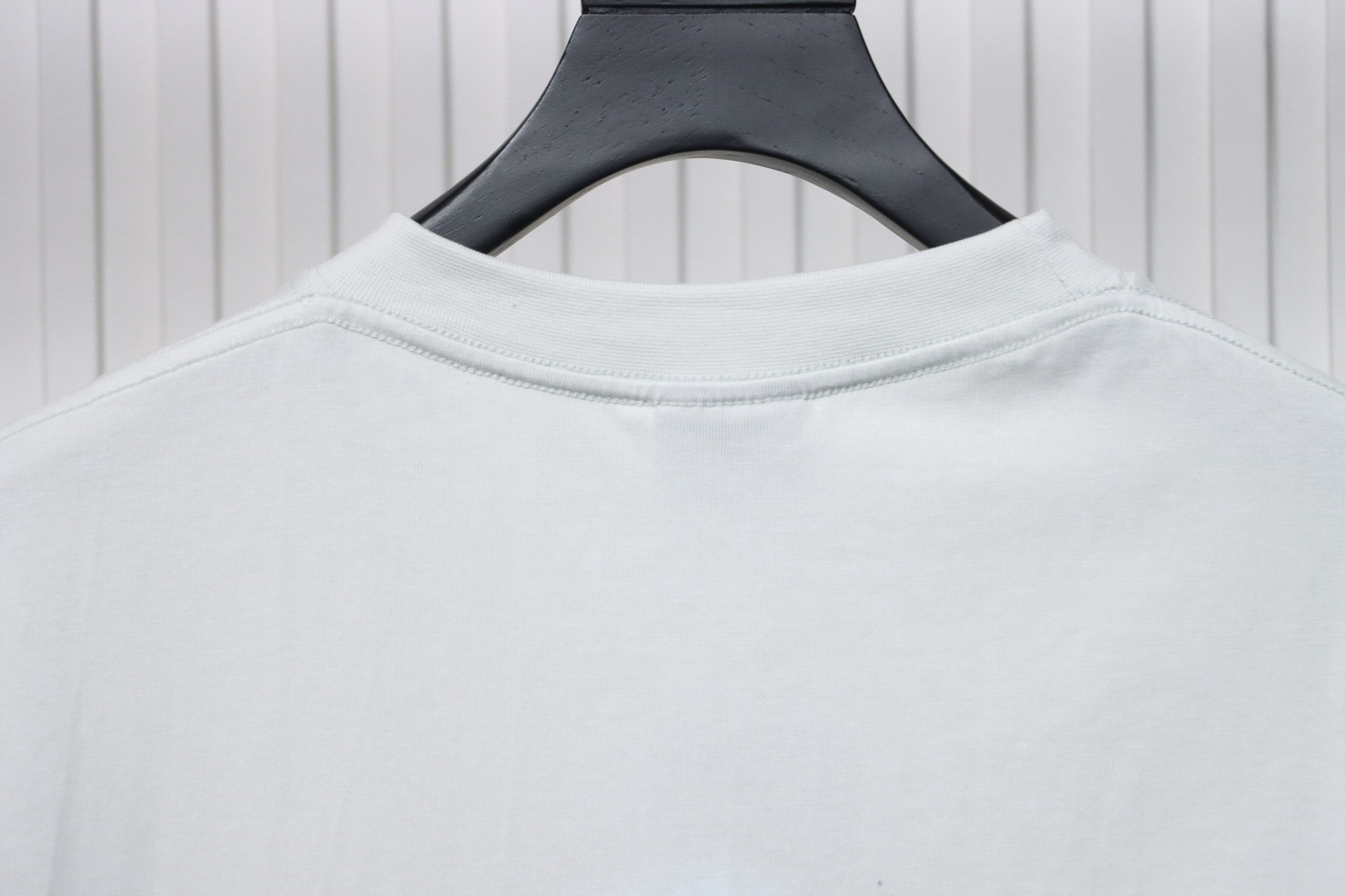 Balenciaga & VOGUE Paris joint lighthouse print short sleeves White