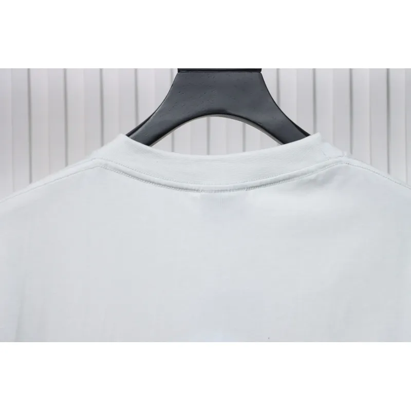Balenciaga & VOGUE Paris joint lighthouse print short sleeves White