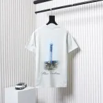 Balenciaga & VOGUE Paris joint lighthouse print short sleeves White