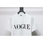 Balenciaga & VOGUE Paris joint lighthouse print short sleeves White