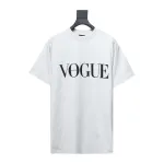 Balenciaga & VOGUE Paris joint lighthouse print short sleeves White