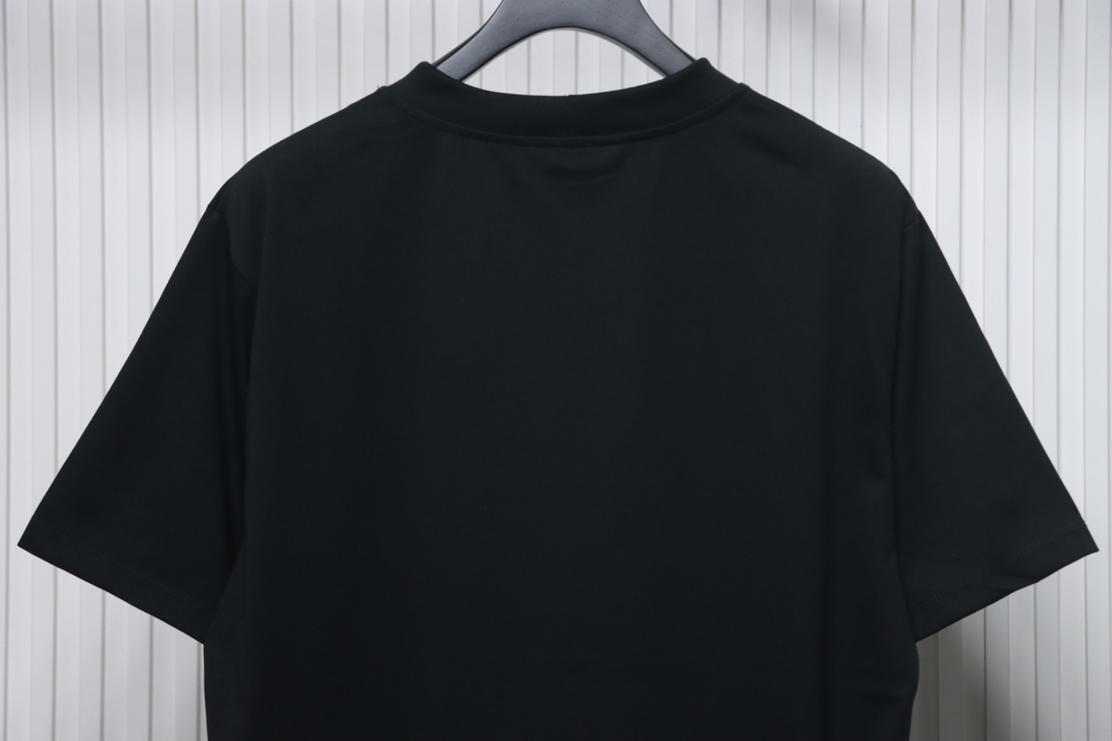 Balenciaga BLCG 24SS Graffiti Small Letters Printed Short Sleeve T-Shirt black