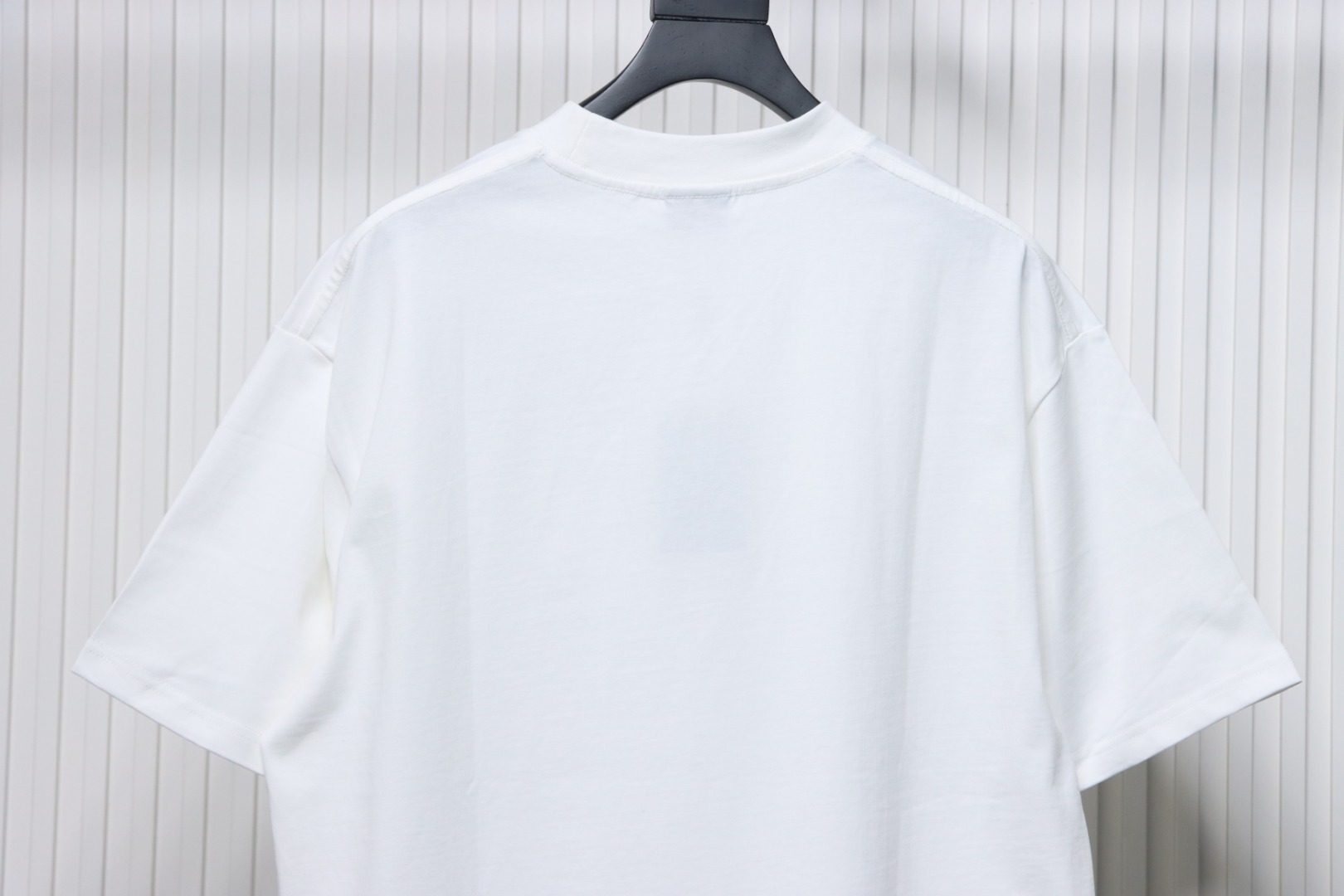 Balenciaga BLCG 24SS Graffiti Small Letters Printed Short Sleeve T-Shirt White