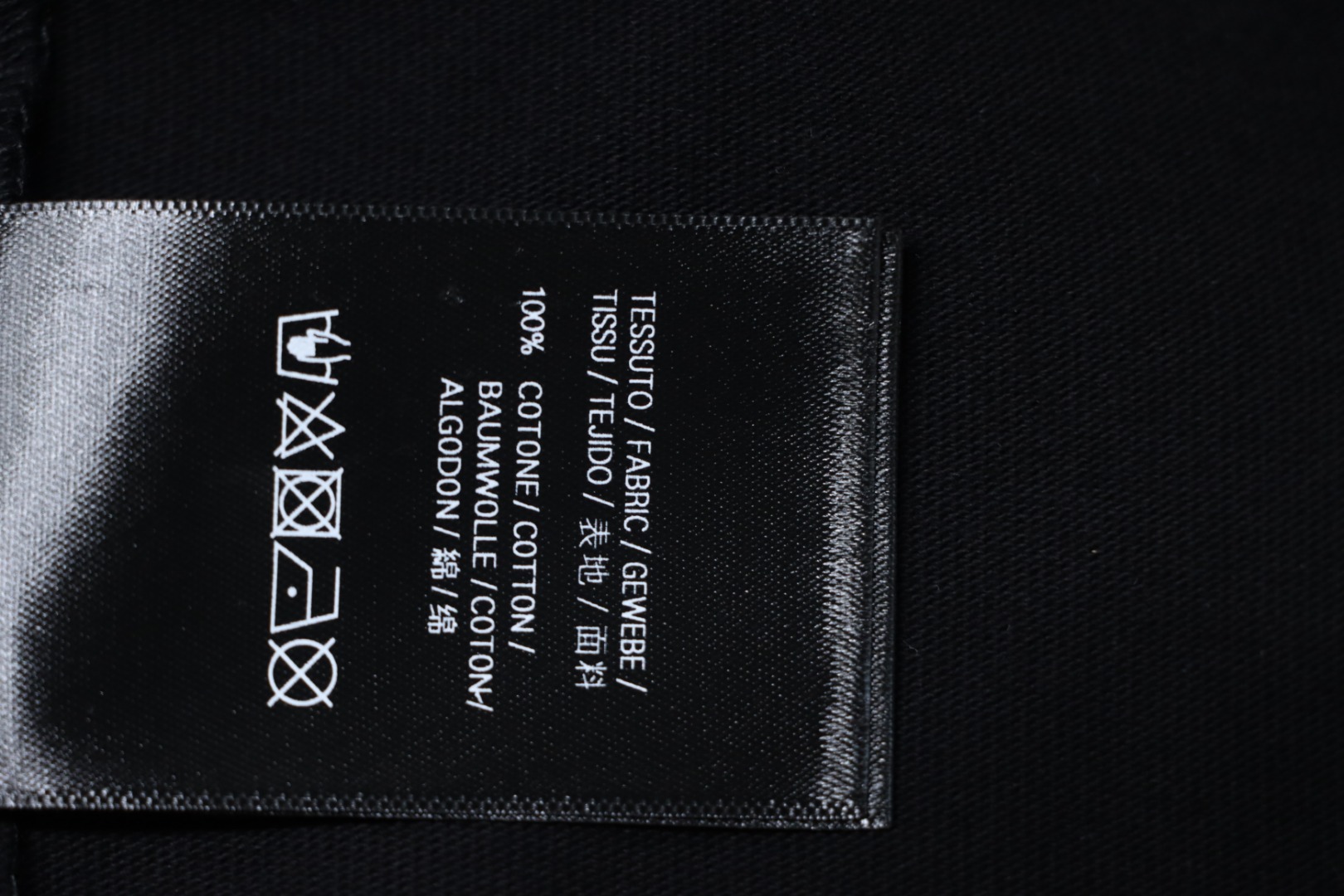 Balenciaga BLCG Night Scene Printed Short Sleeve T-shirt Black