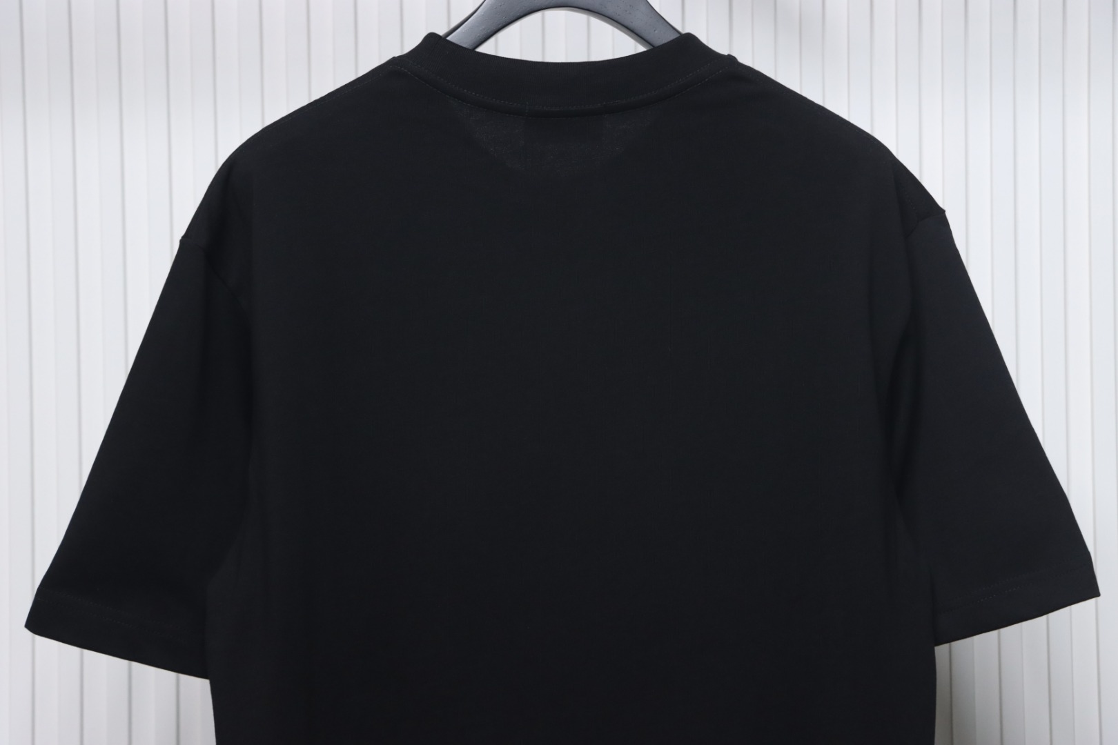 Balenciaga BLCG Night Scene Printed Short Sleeve T-shirt Black