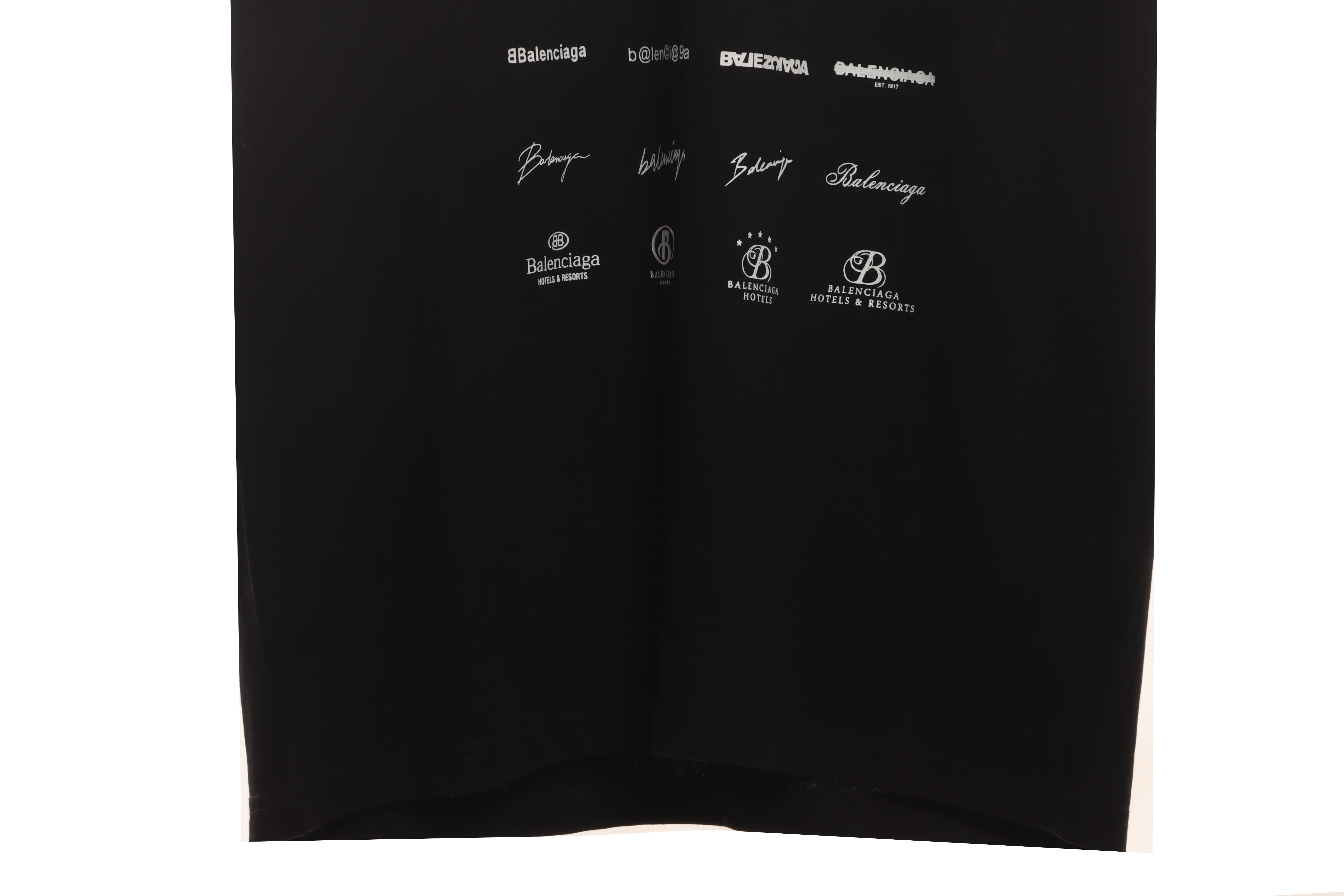 Balenciaga classic logo short-sleeve black