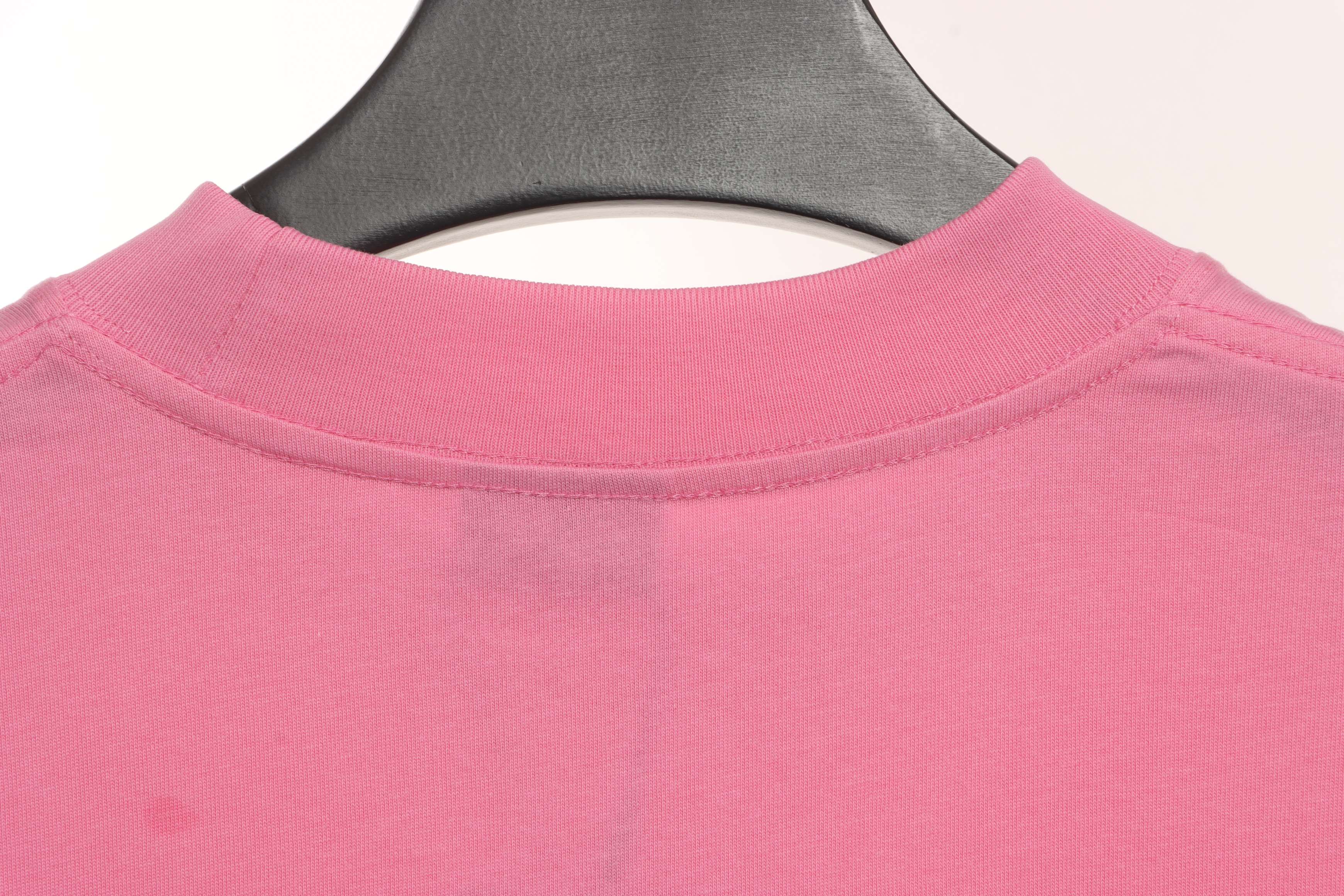 Balenciaga classic logo short-sleeve Pink