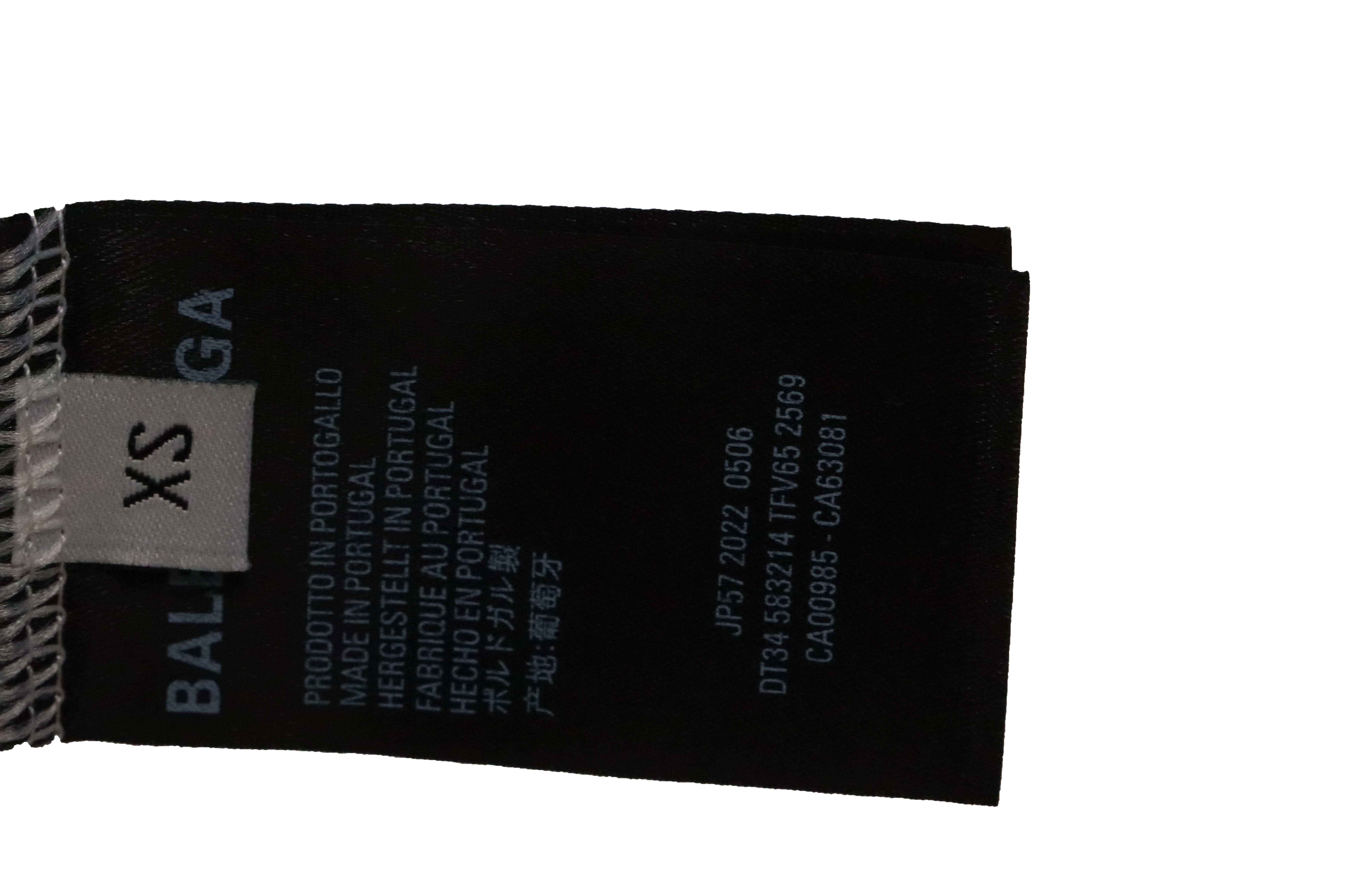 Balenciaga co-branded clover brand LOGO embroidered short sleeves (special price)