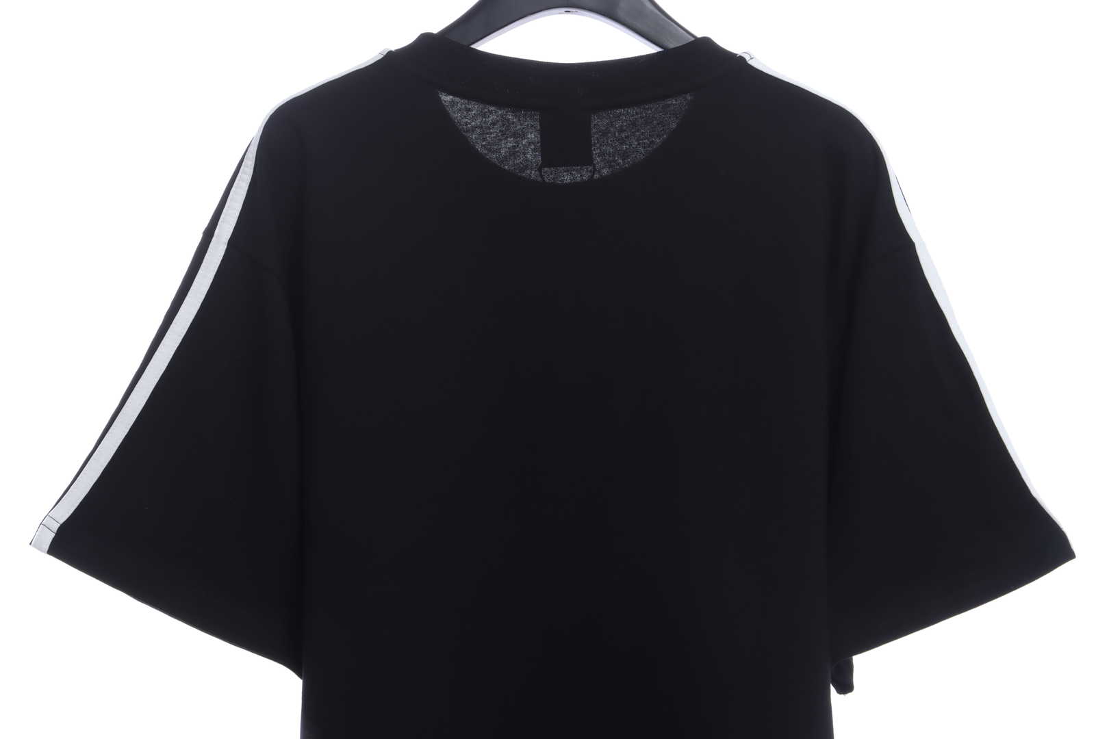 Balenciaga co-branded clover embroidered short sleeves black