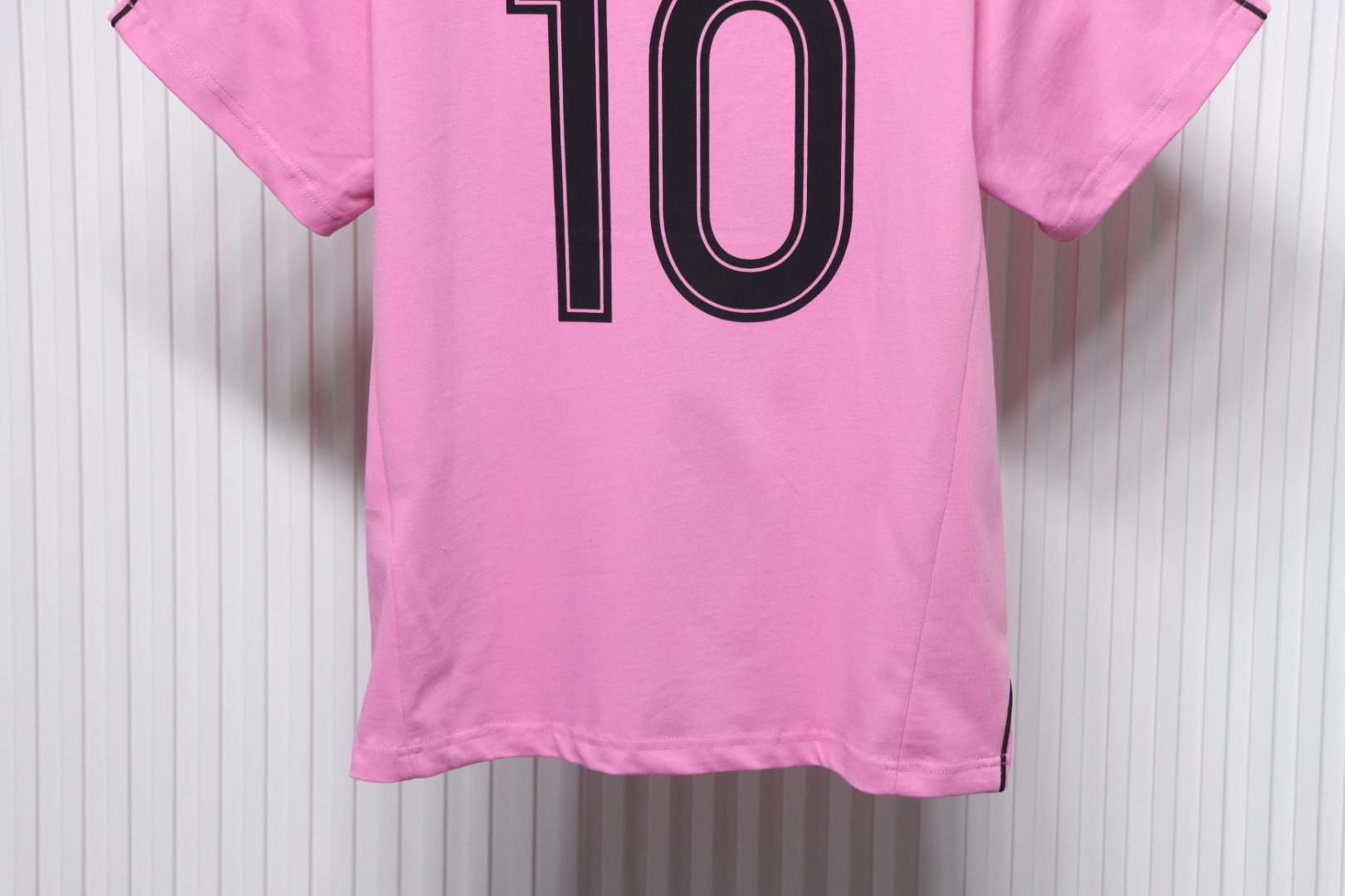 Balenciaga co-branded Manchester United football embroidered short-sleeve Pink
