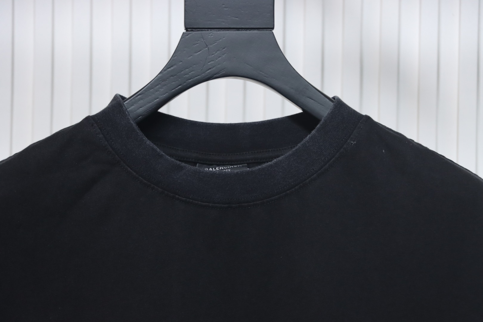 Balenciaga Cracked Print Short Sleeve T-Shirt