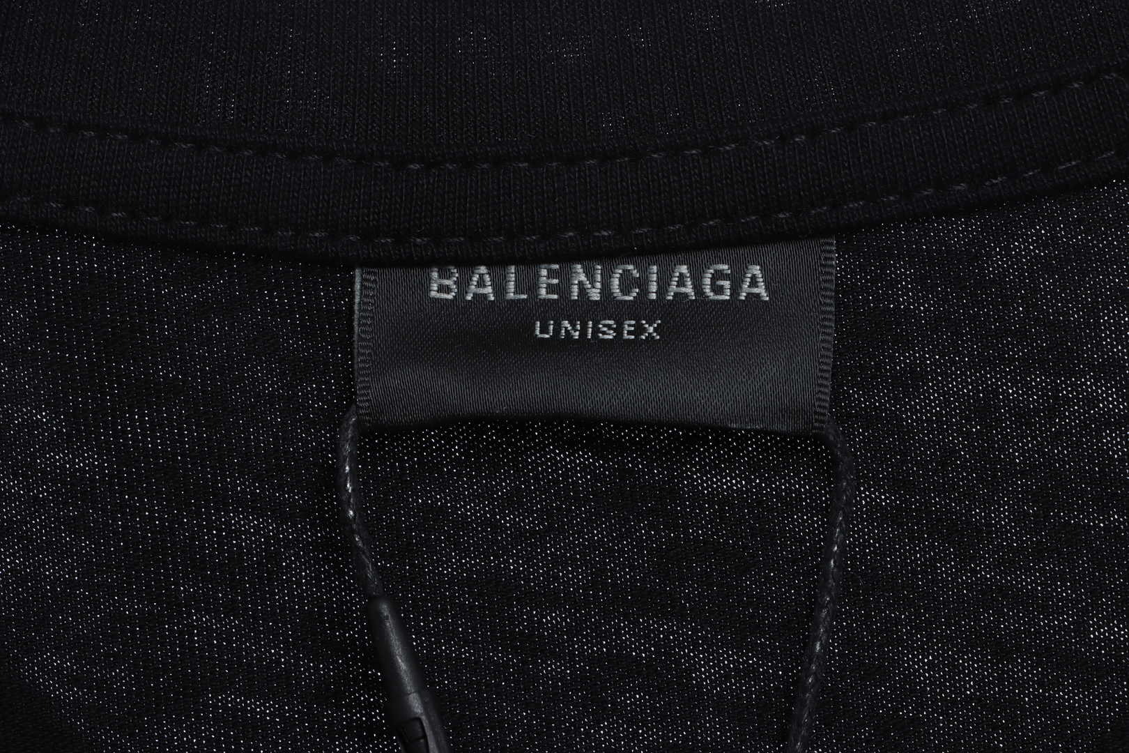Balenciaga damaged coke wave short sleeves black