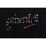 Balenciaga damaged coke wave short sleeves black