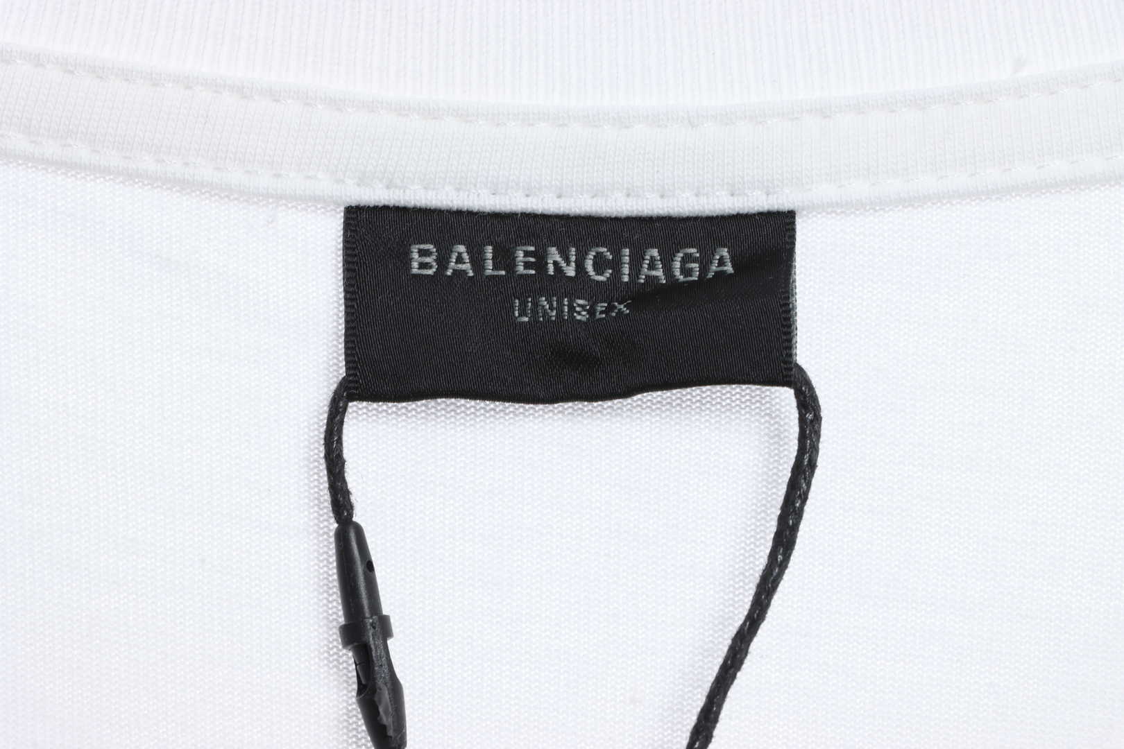 Balenciaga damaged coke wave short sleeves White