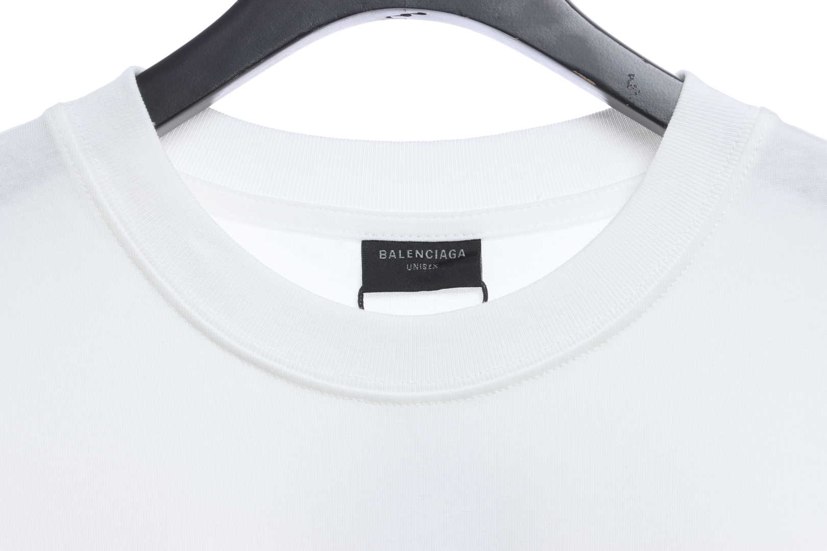 Balenciaga damaged coke wave short sleeves White