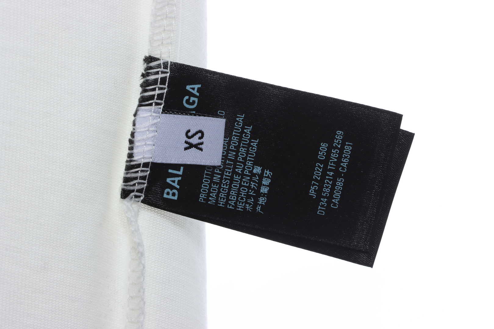 Balenciaga Darling Baby Printed Short Sleeve White