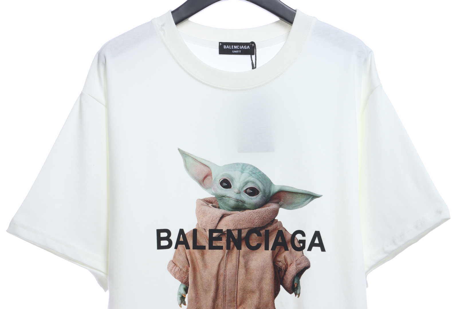 Balenciaga Darling Baby Printed Short Sleeve White
