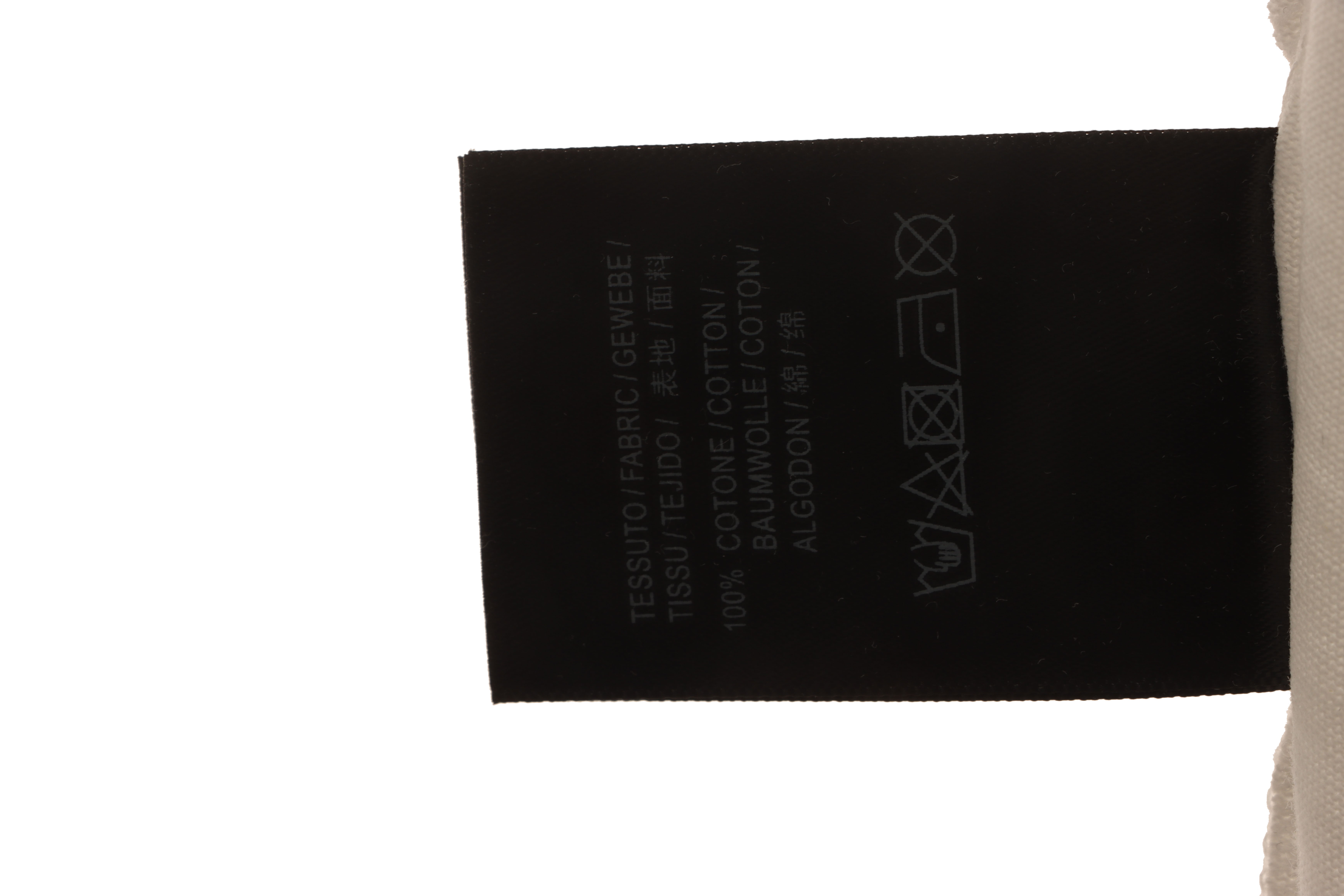 Balenciaga distressed short sleeves white