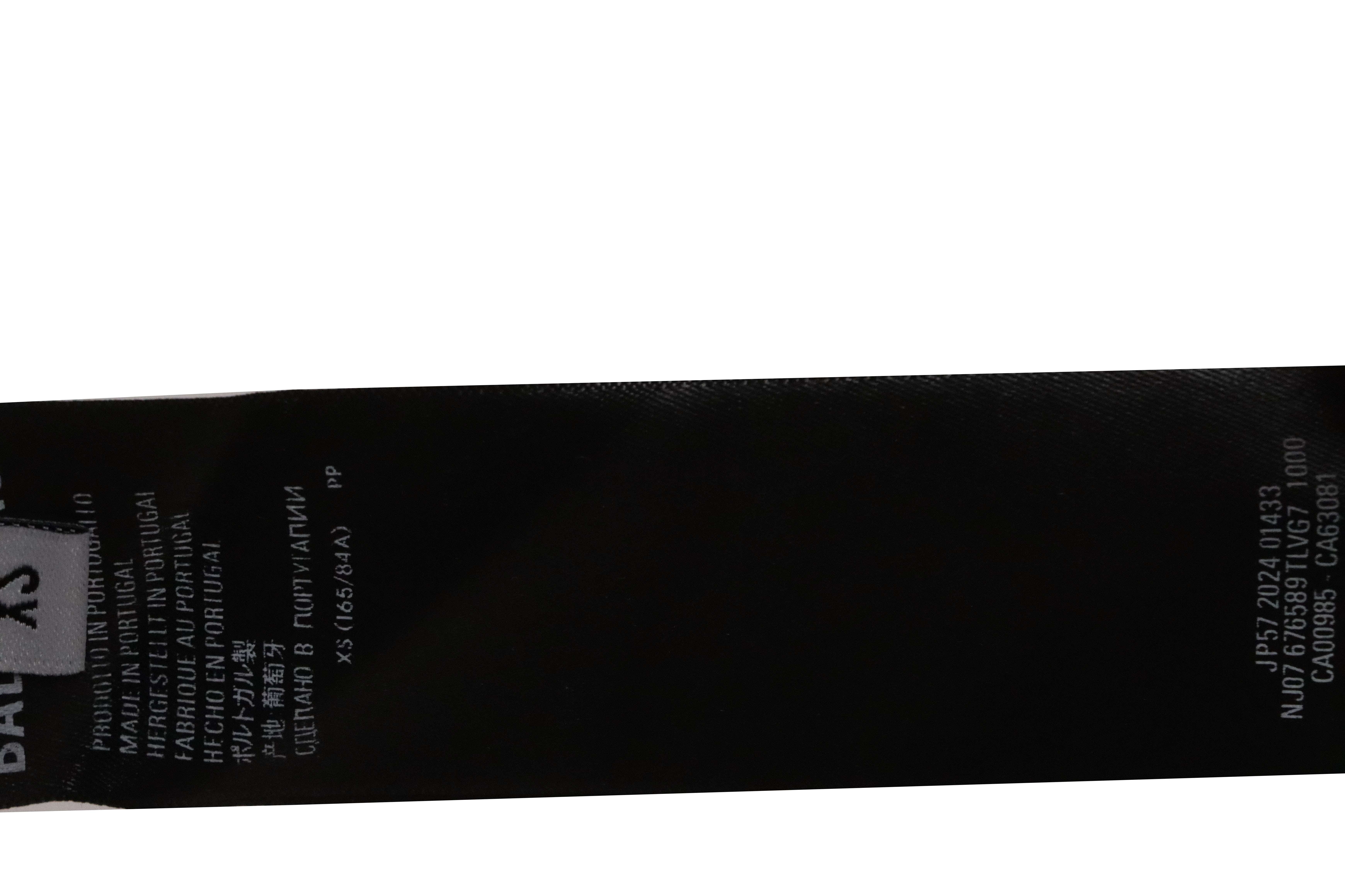 Balenciaga distressed washed surf vest black