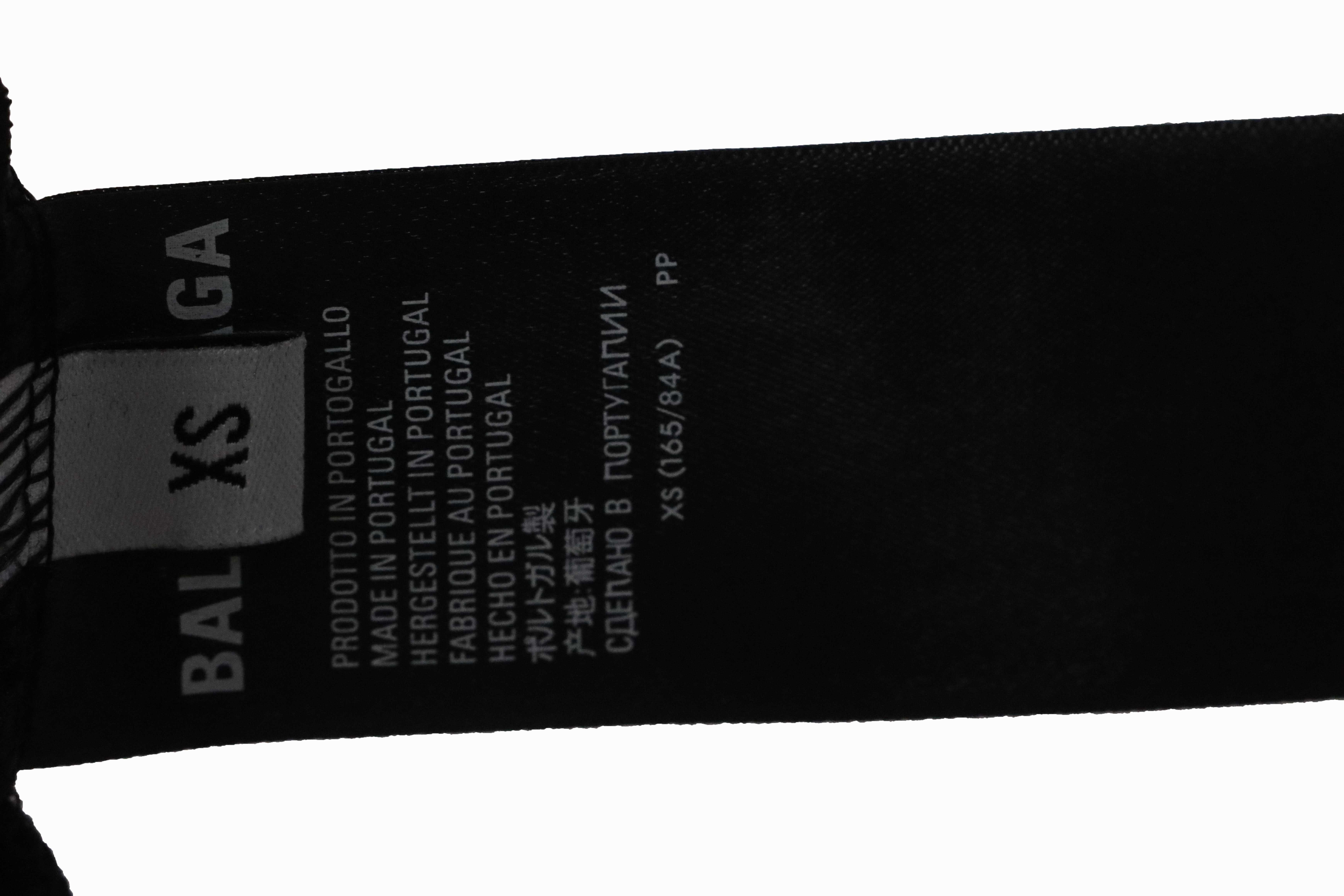 Balenciaga double B printed short sleeves black