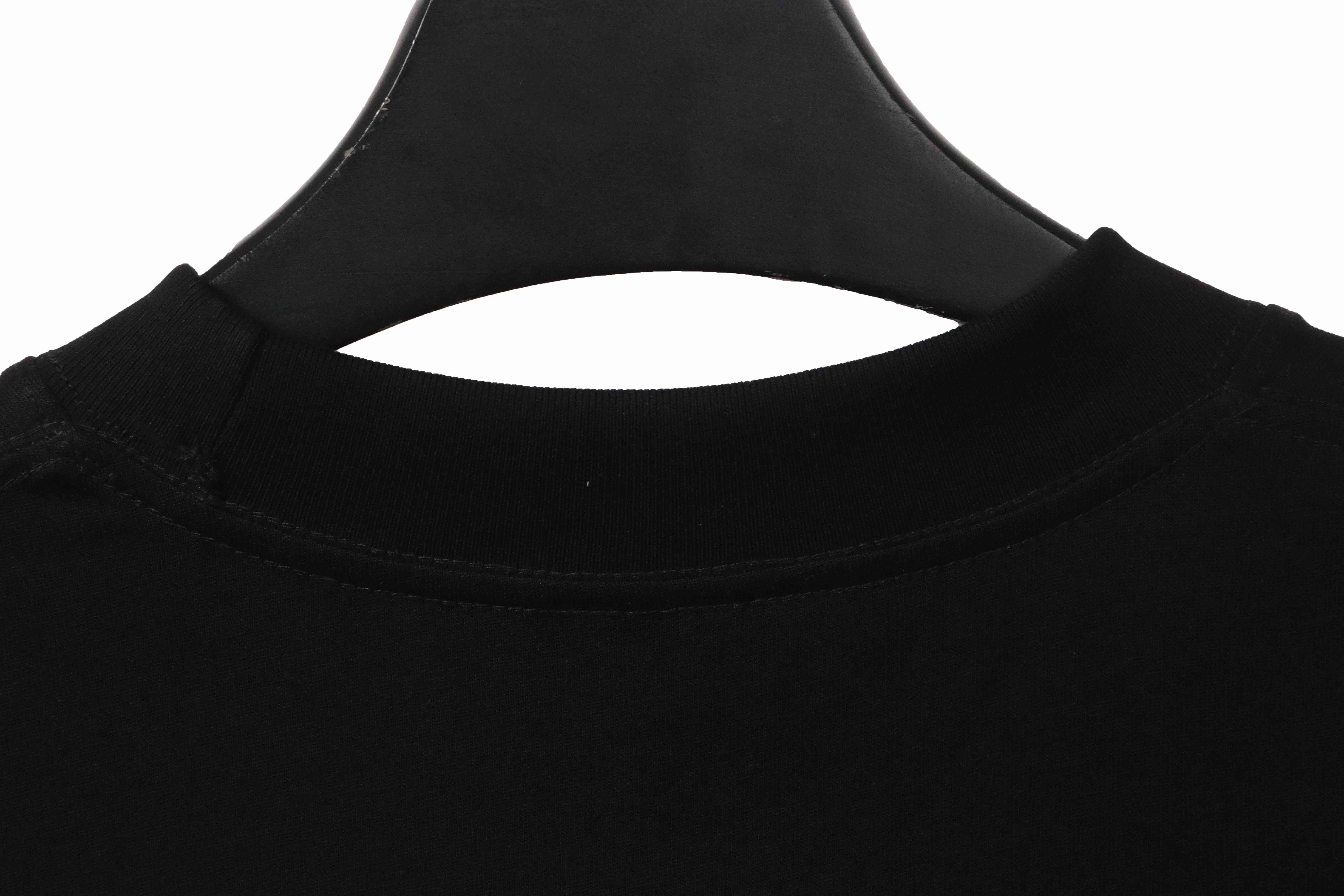 Balenciaga double B printed short sleeves black