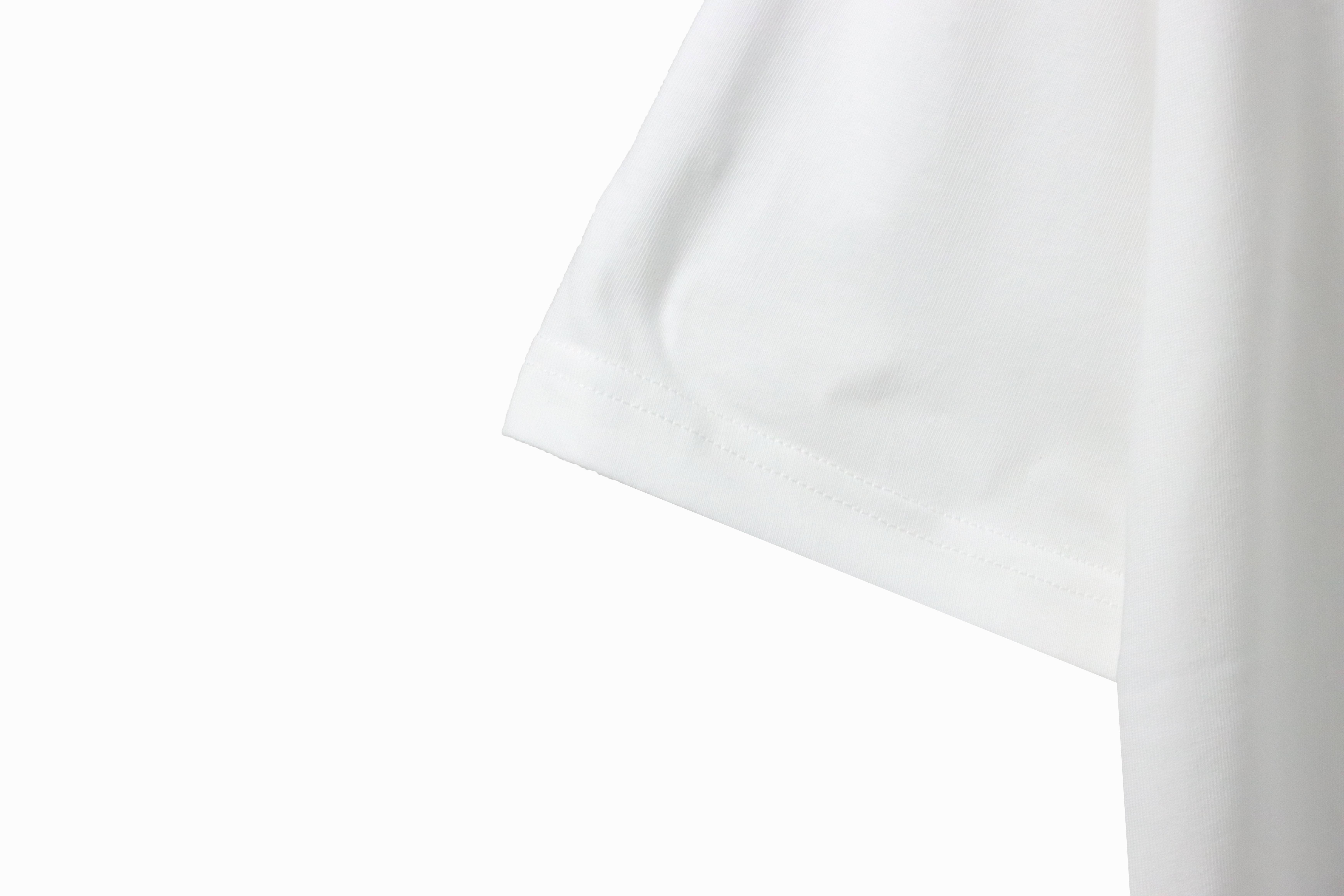 Balenciaga double B printed short sleeves White